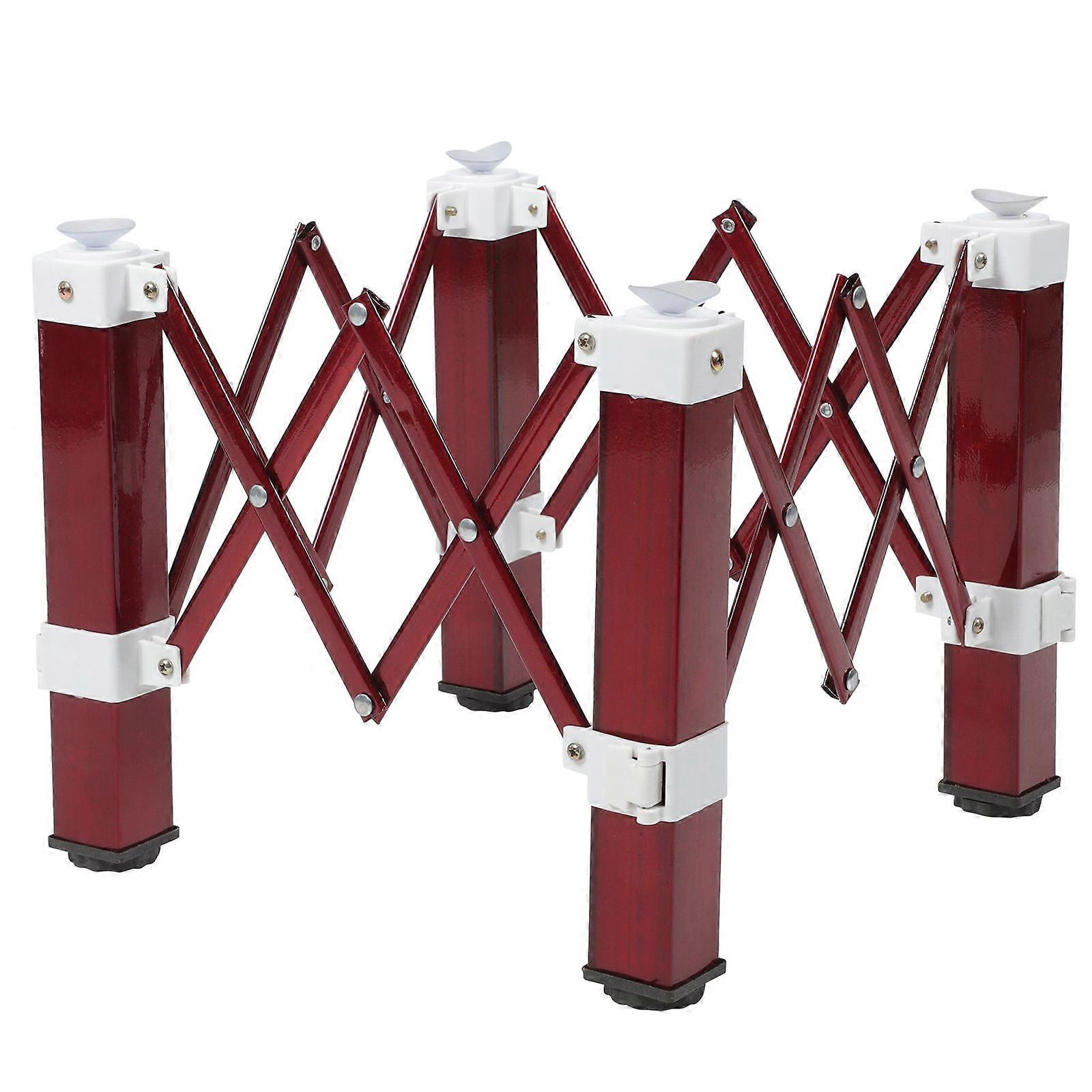 Brown Metal Folding Table Legs for Furniture Use Heavy Duty and Rust Proof 1 Pair