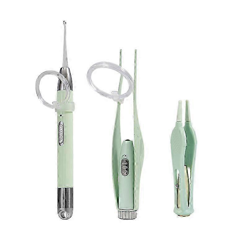 Pcs Ear Spoon Set Soft Head With Light Safe SZRH A-J