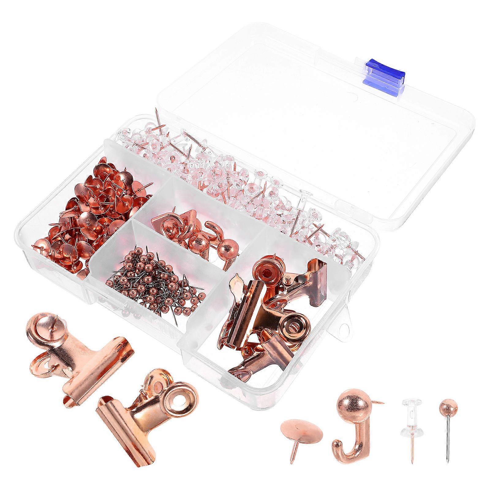Metal Push Pins Cork Board Accessories for Fixing 1Set of Message Board Tacks