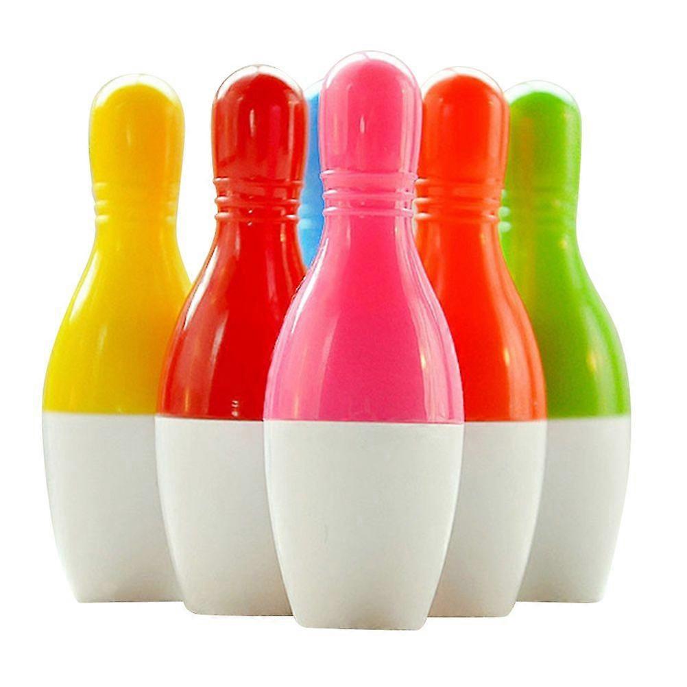 20pcs Adorable Ballpoint Pens Multi-function Fun Pens Convenient Bowling Pin Pens Student Accessory