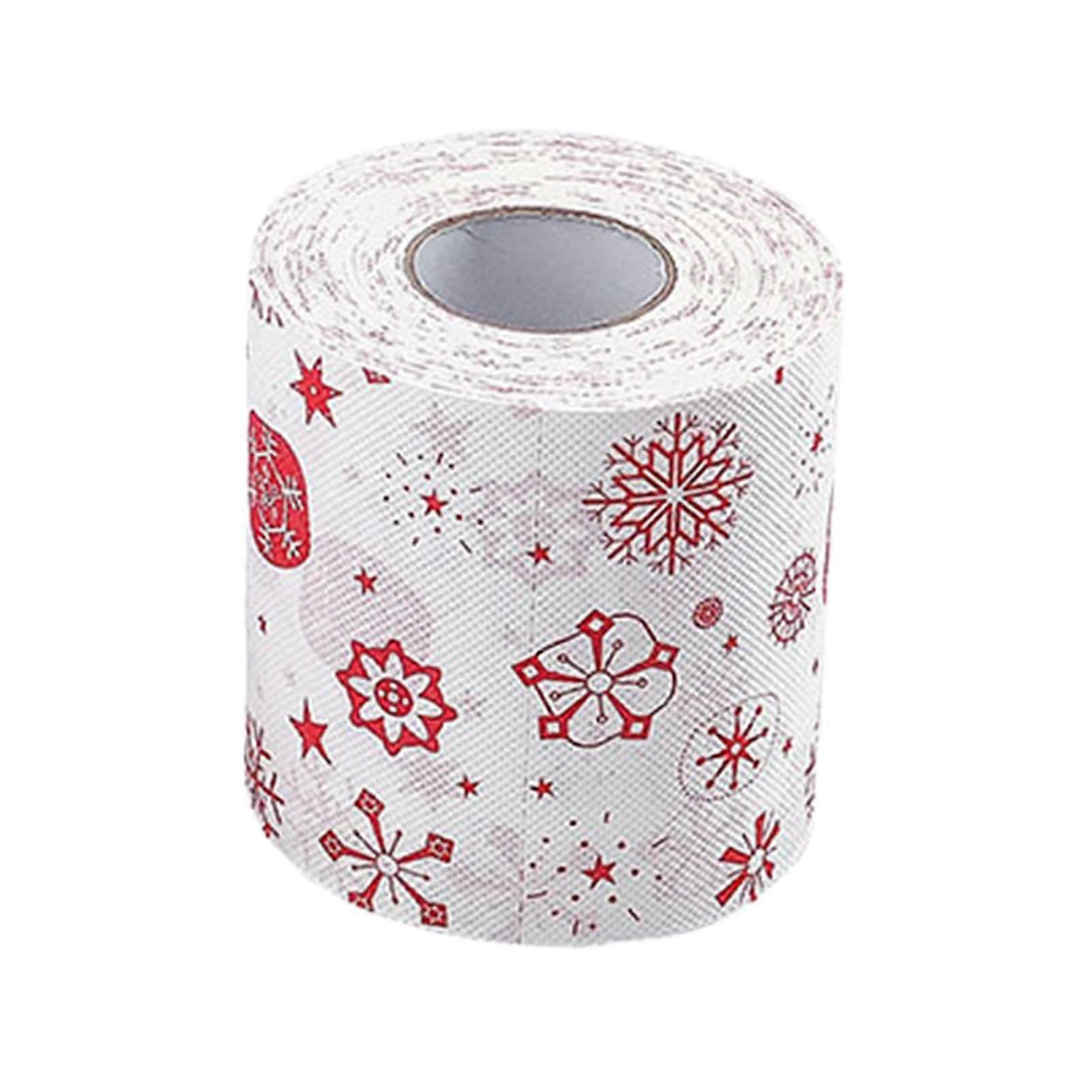 Christmas toilet paper roll with reindeer print for restaurant, home