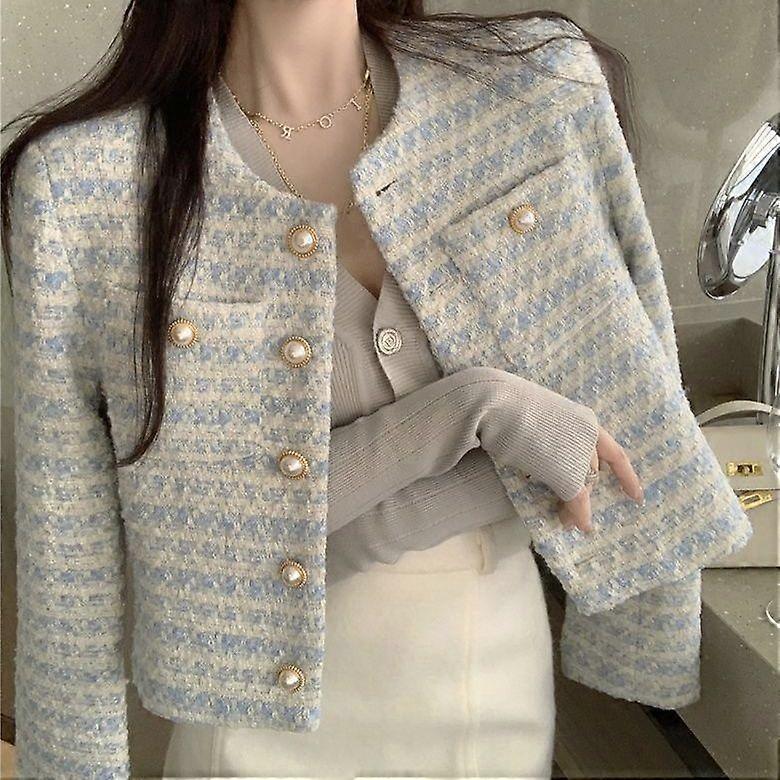 Loose-Fit Short Coat with French Design for Women's Spring and Autumn