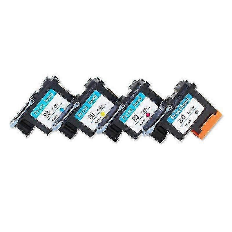 Printhead C4820A C4821A C4822A C4823A Compatible with HP Designjet 1050 1055 1055CM 1050C Plus Printer - Replacement Print Head for HP80 Series