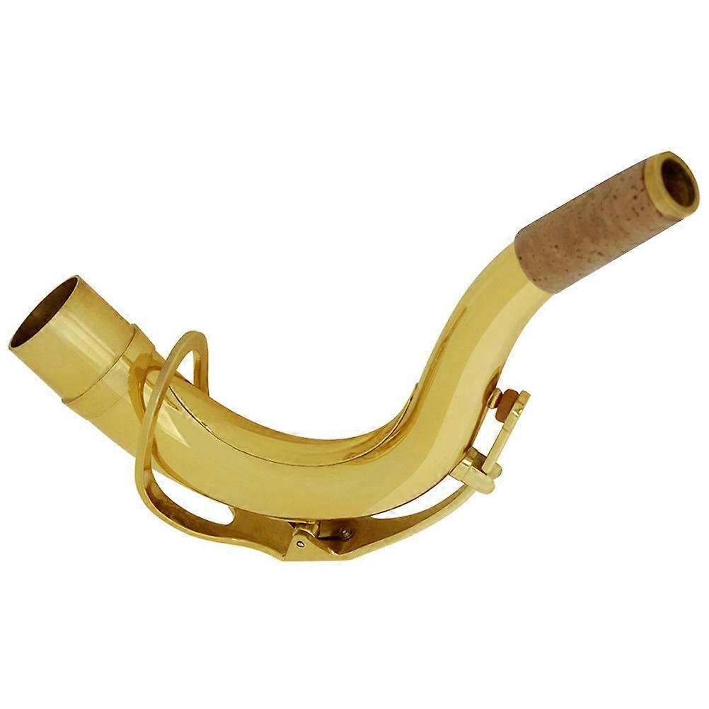Τενόρο Σαξόφωνο Bend Neck Instrument Επάργυρος Ορείχαλκος 27.5mm Ανθεκτικοί Μουσικοί 1Pack