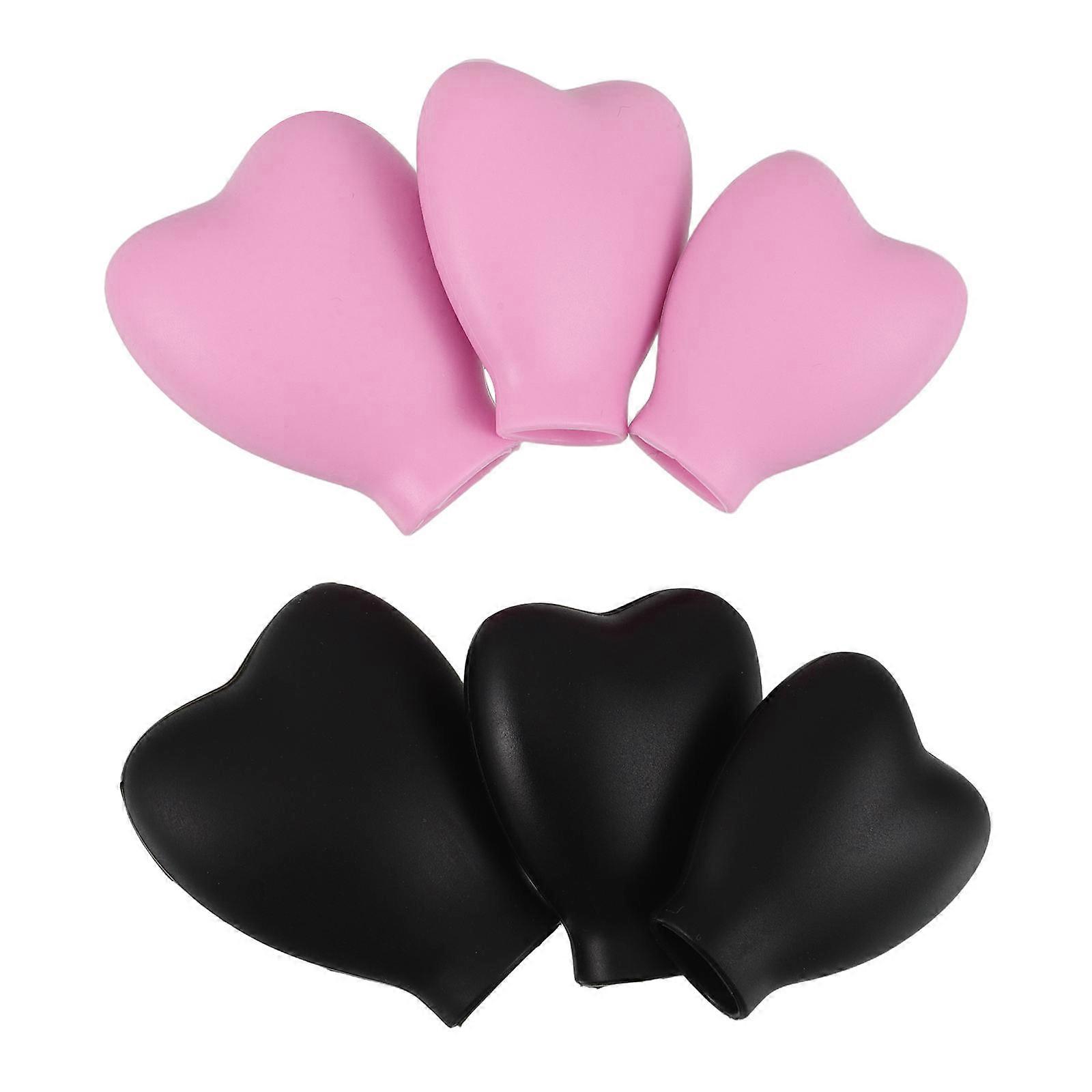 Silicone Makeup Brush Protector for Home Assorted Color Keeps Brushes Clean and Shaped 2 Set