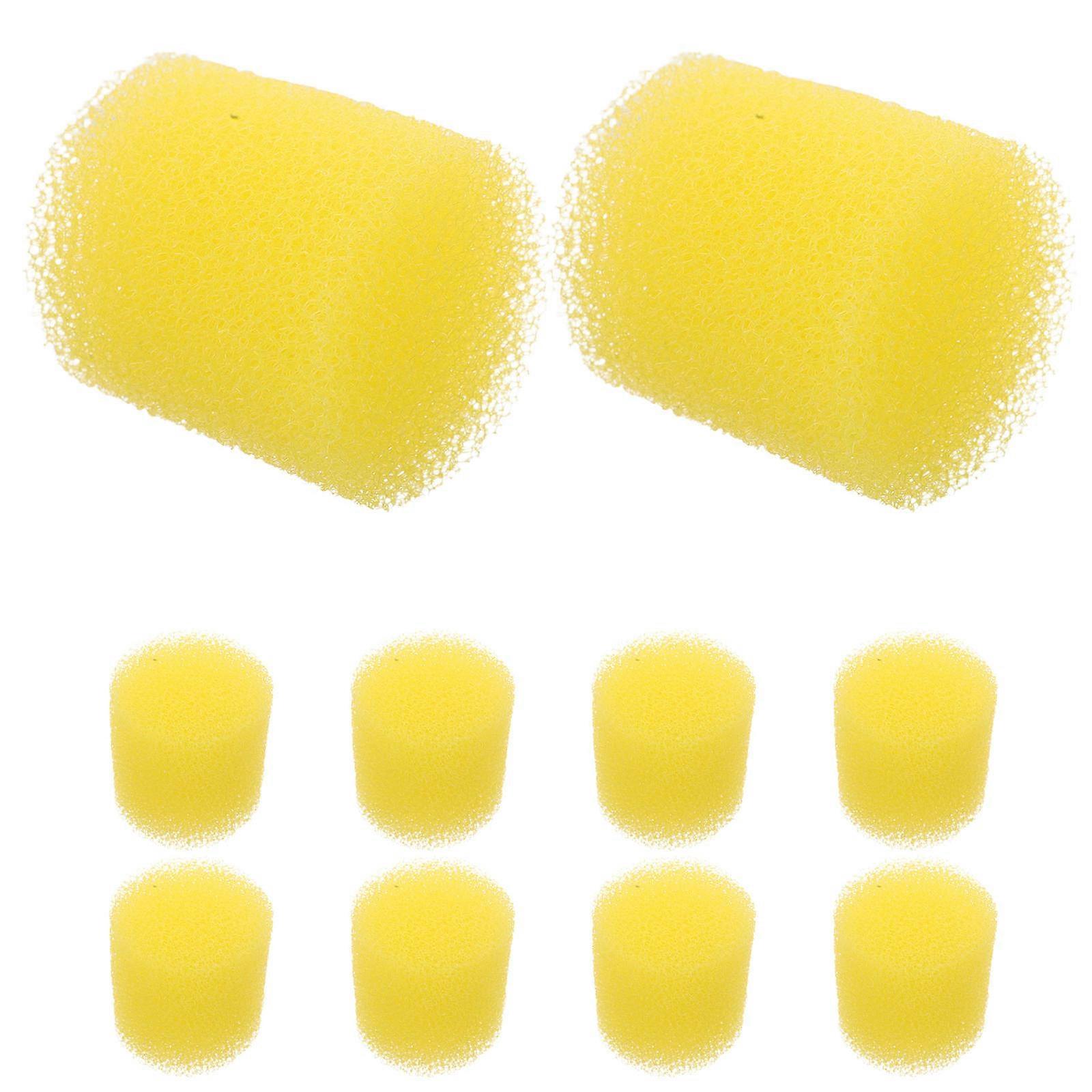 Fish Tank Intake Sponge Replacement Sponge For Fish Tank Cubic Shape Debris Removal 2.2×2×2in 10Pcs