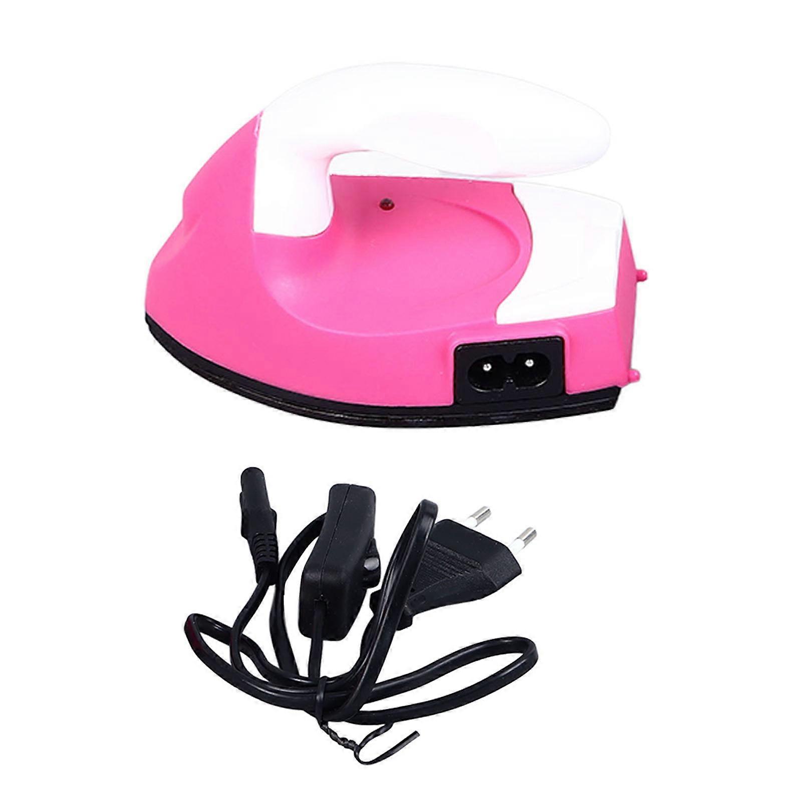Mini Craft Iron Handheld Portable Small Electric Iron Press Laundry Clothing Iron Machine 110‑240V Handmade DIY for Children