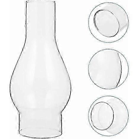 Snow-Clear Glass Lampshade for Oil Lamp, Oil Lamp Glass Fireplace, Kerosene Lamp Lampshade, Replaceable Accessories (Size : Small) 2025