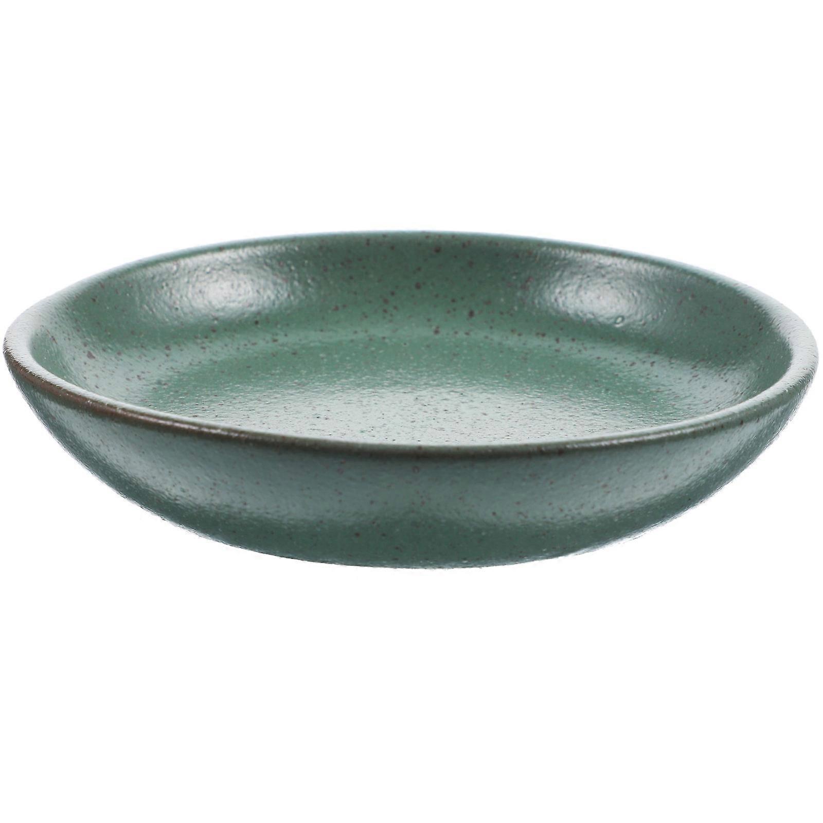 Creative Fruit Plate Round Serving Platter For Restaurants Daily Use Vintage Style 1Pcs