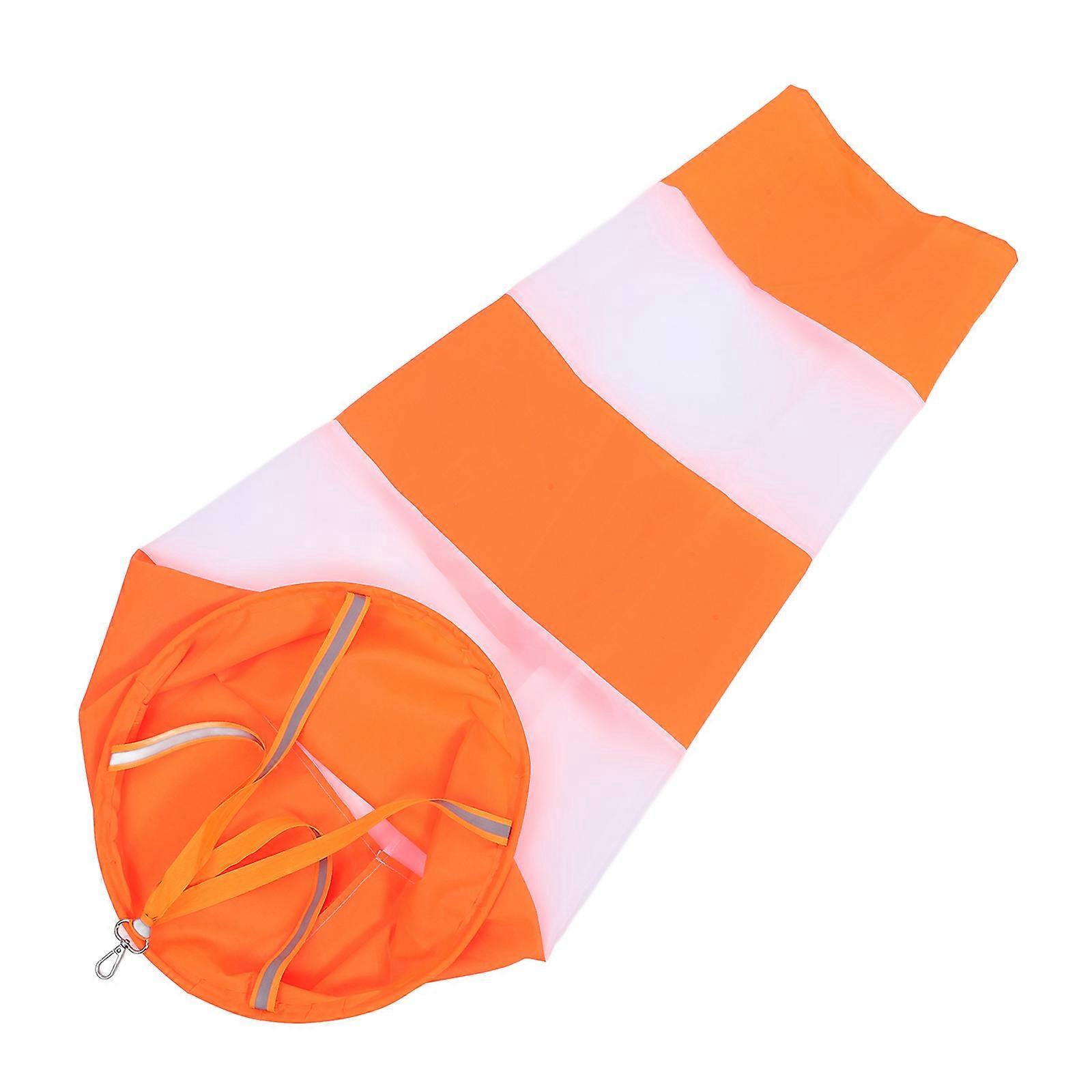 Durable Waterproof Windsock With Reflective Belt For Outdoor Garden Measurement 96X34X34CM 1Pcs