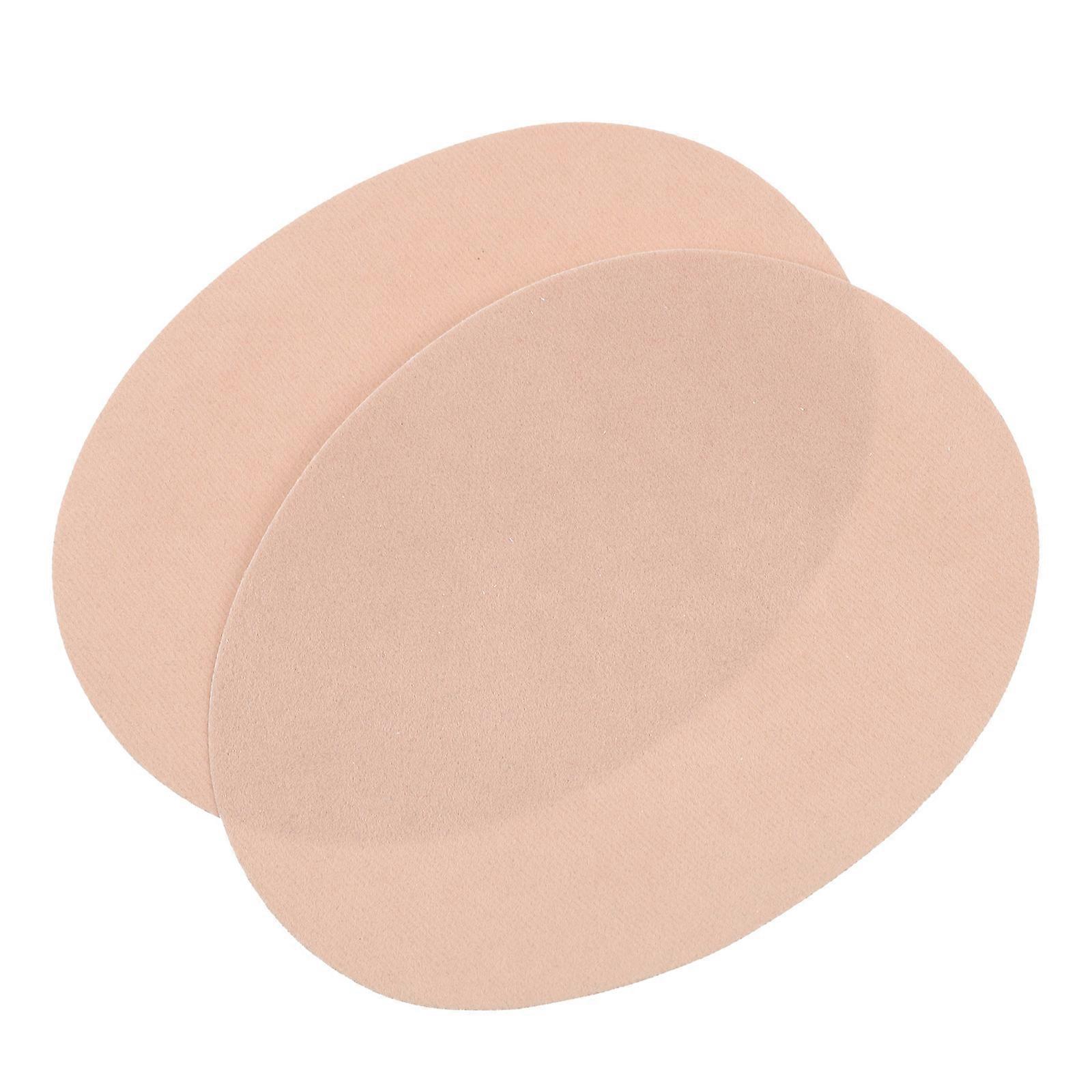 Clothes Repair Iron-On Elbow Patches For General Users Beige Color 1 Pair