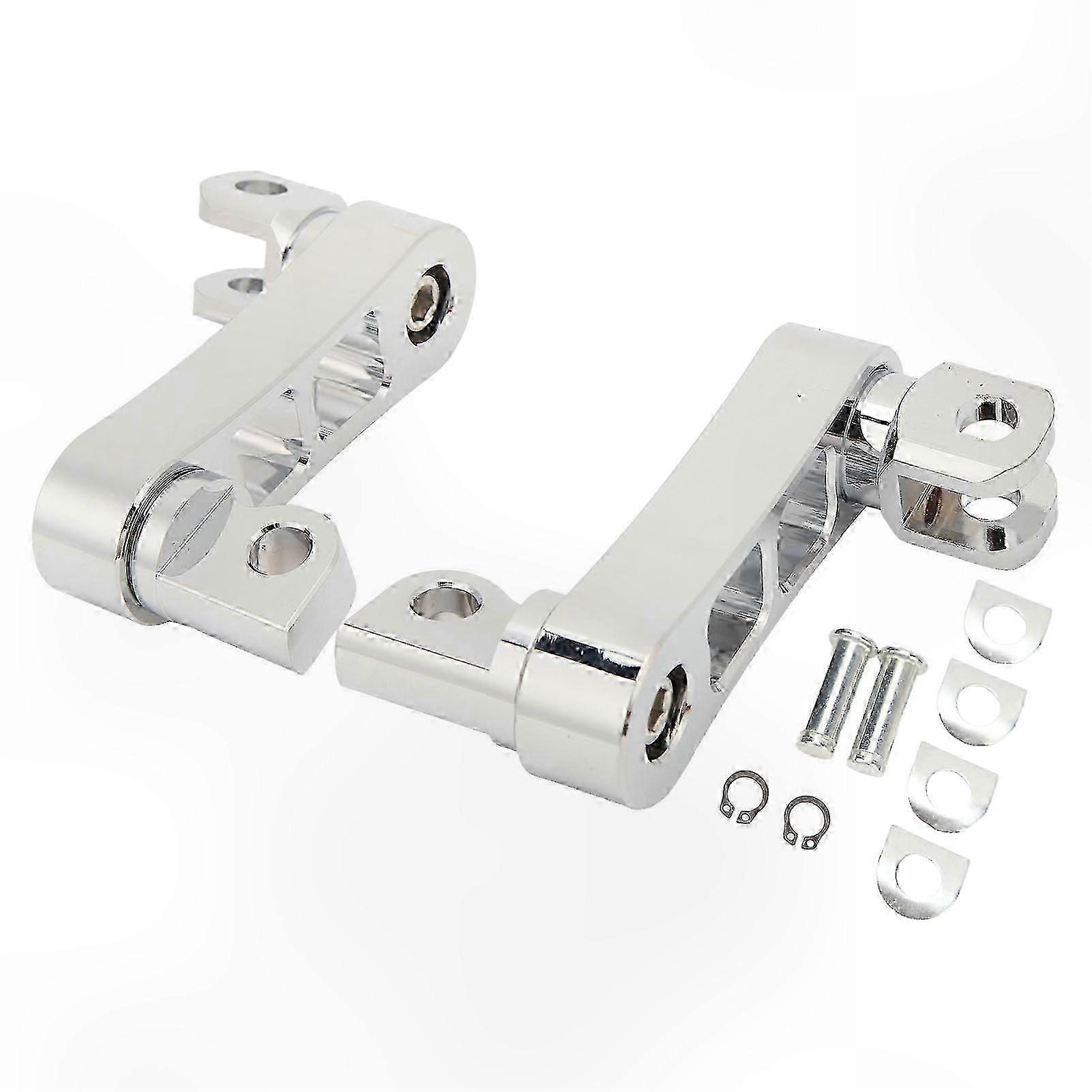 For Motorcycle Foot Peg Highway Bracket with Adjustable Extension