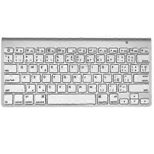 Ultra Slim Apple Style Bluetooth Keyboard Low Noise Wireless Keyboard Compact