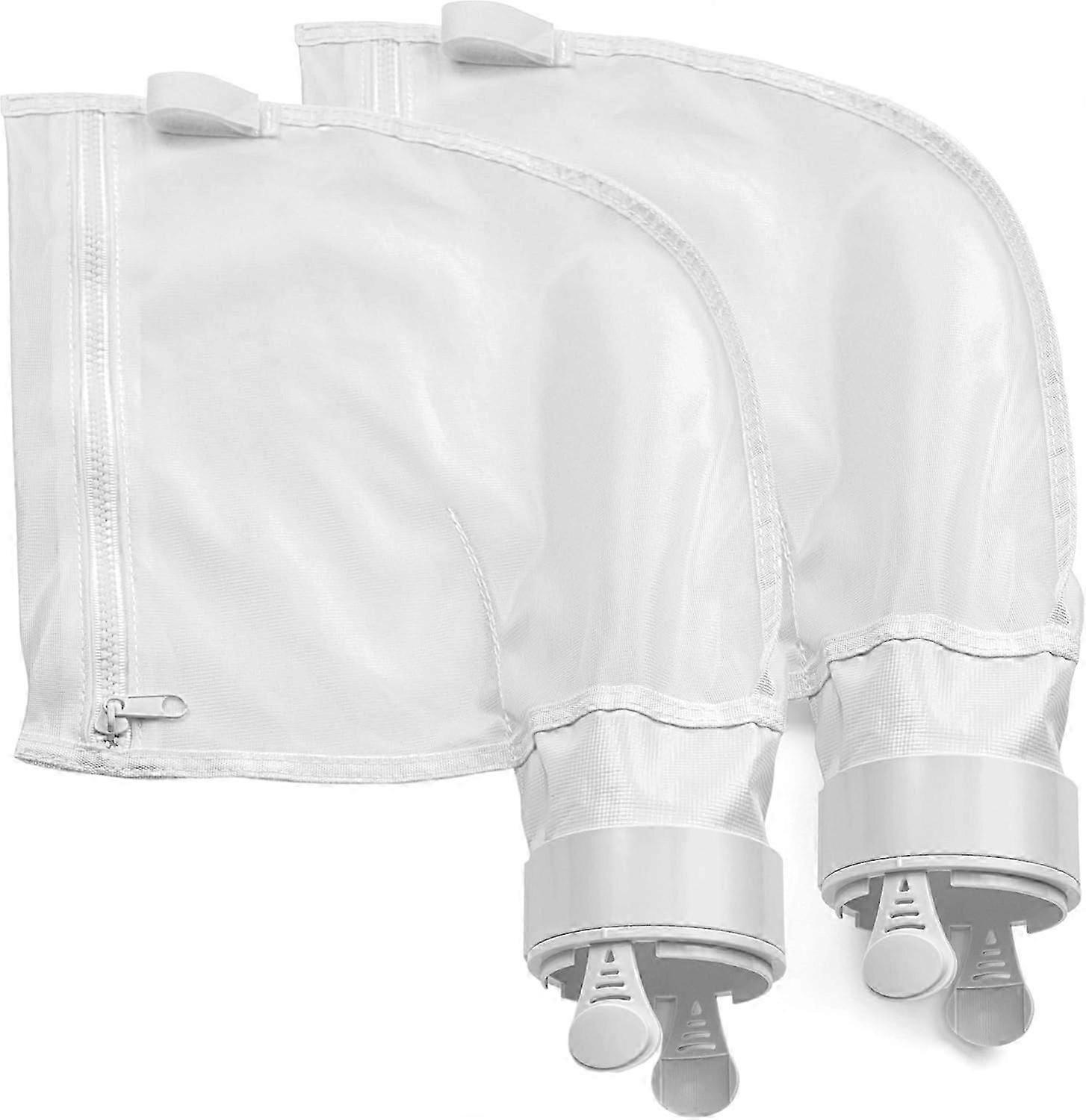 Adaptable Silt Bags for Polaris 280 480 Robot Pool Cleaner. Pack of 2 Reinforced Nylon Filter Bags with Zip K13 Zipper (Pack of 2)