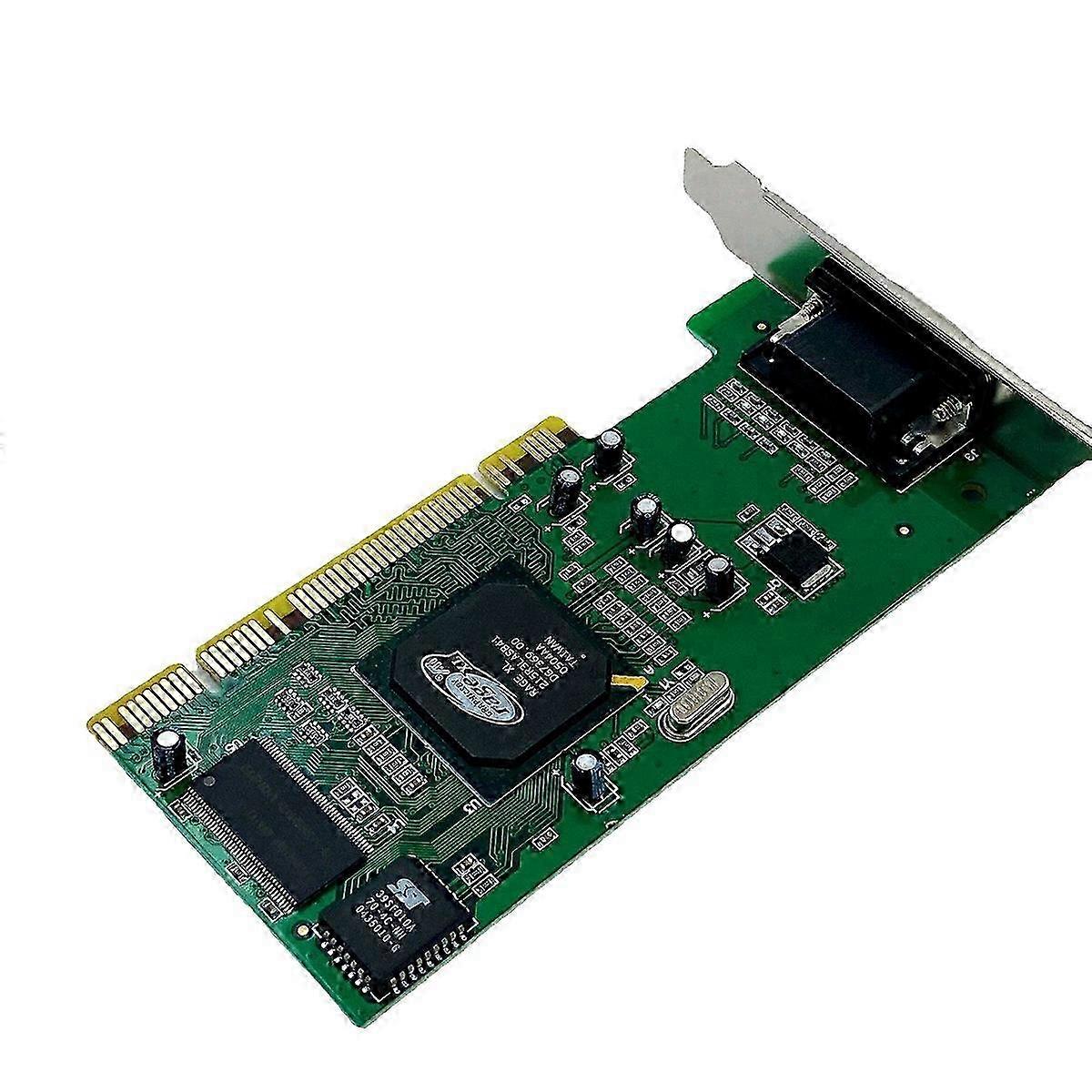 Desktop Computer PCI Graphics Card with Rage XL 8MB VGA Card for HISHARD BUDDY Tractor Card Compatibility