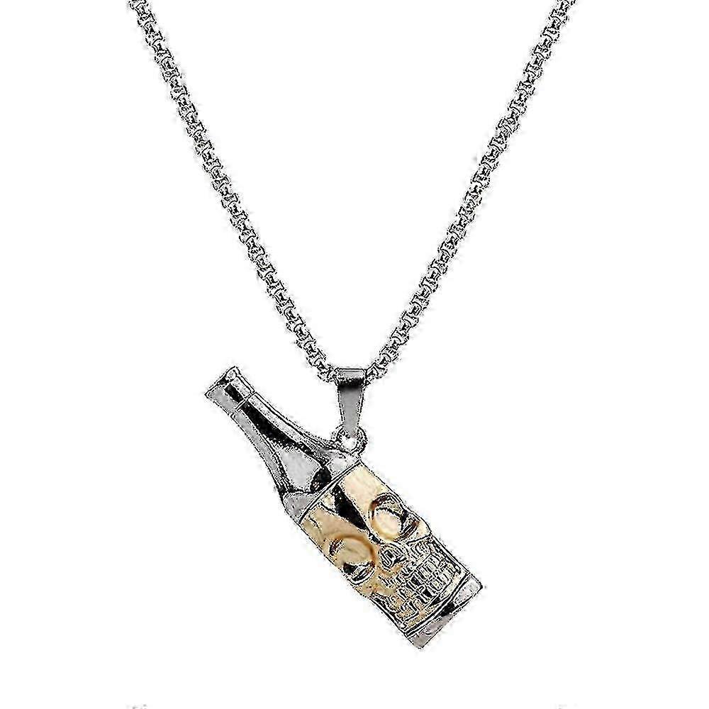 Multifunktionell Skull Head Flasköppnare Charm för universell användning