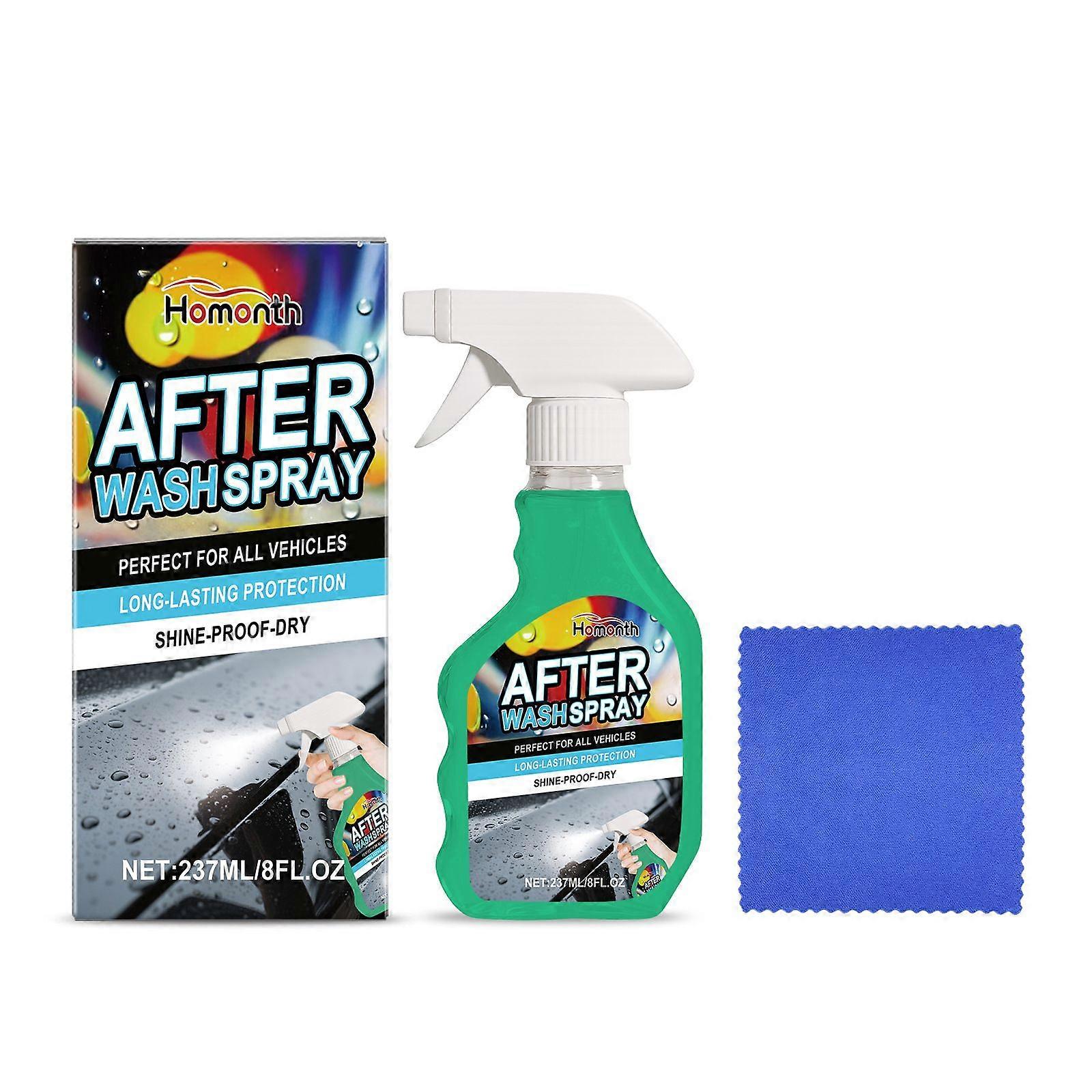 After Wash Spray, Mist & Wipe Car Detailing Spray, Clear Light Contaminants and Boost Shine, Keeps Paint and Wax Looking Like New