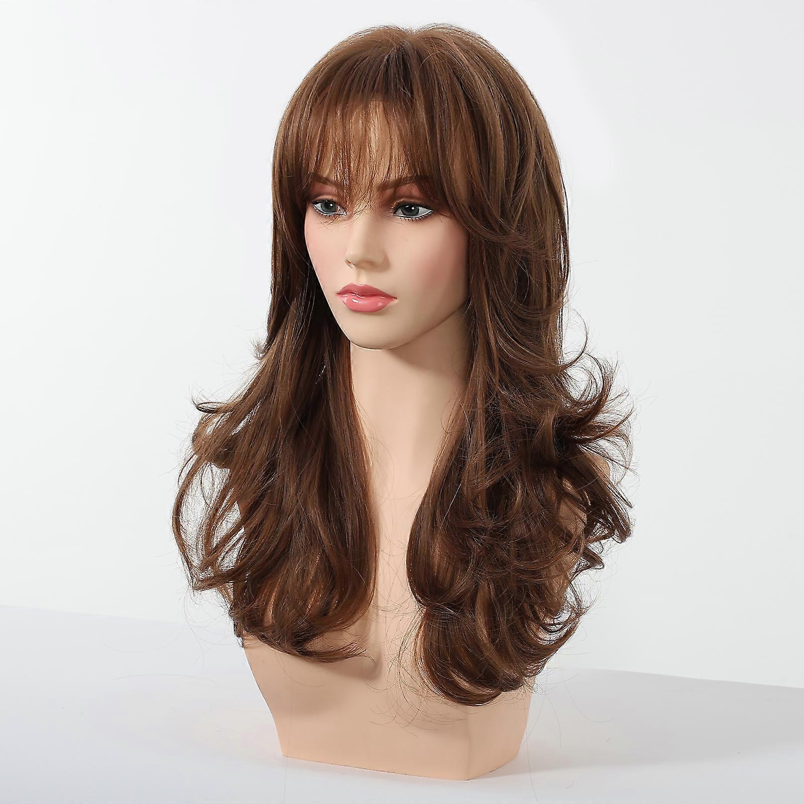 Chic Big Curls and Comfortable Glueless Synthetic Wig – Ideal for Busy Women Seeking Quick Style