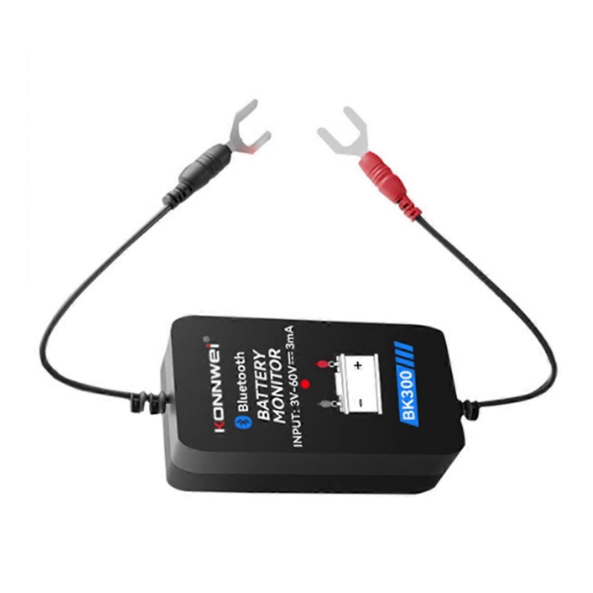 BK300 Bluetooth bilbatterimonitor 6V 12V 24V batteritester