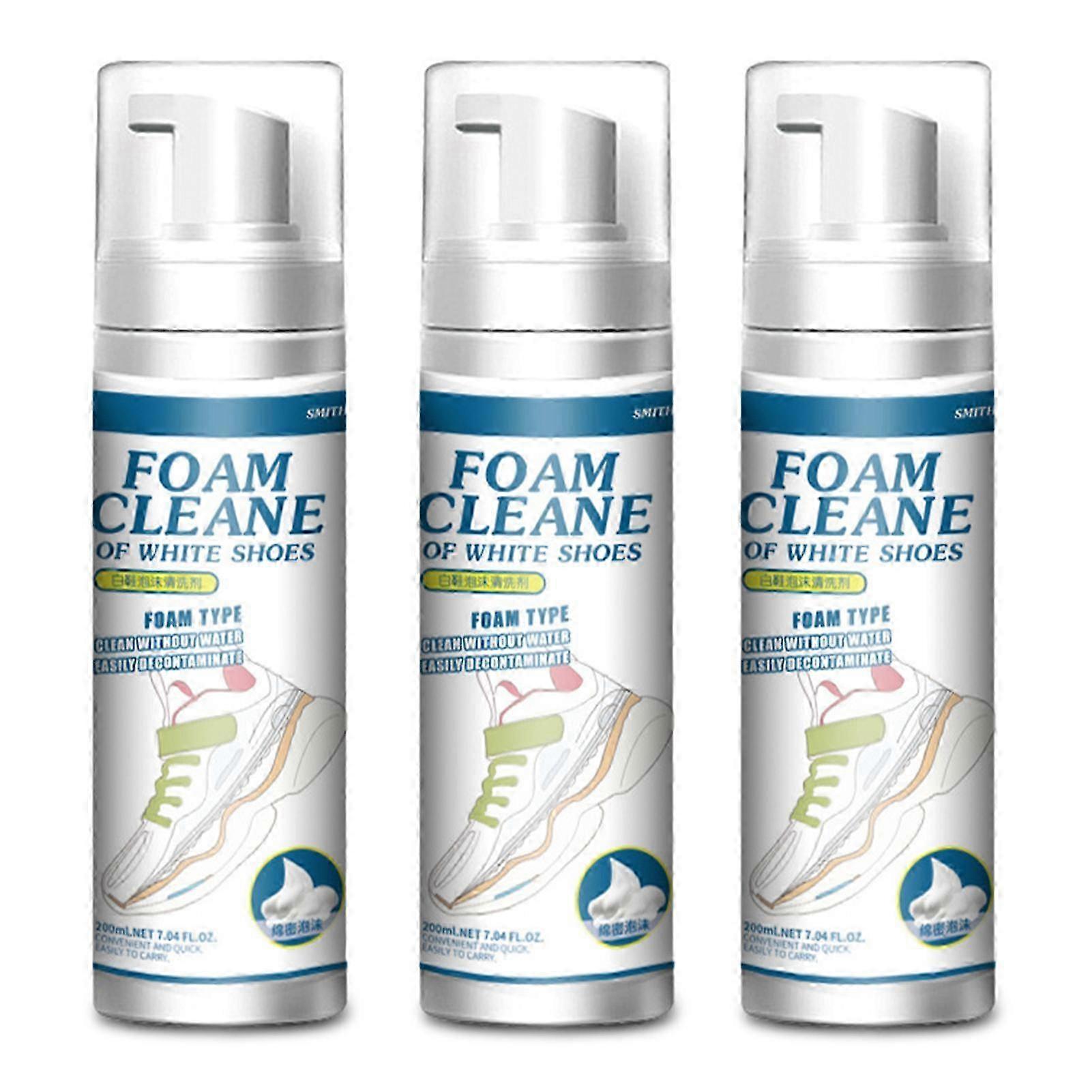 White Shoe Cleaner for Sports and Shell-Toe Shoes - Effective Stain Remover with De-Yellowing Properties, On-the-Go Solution