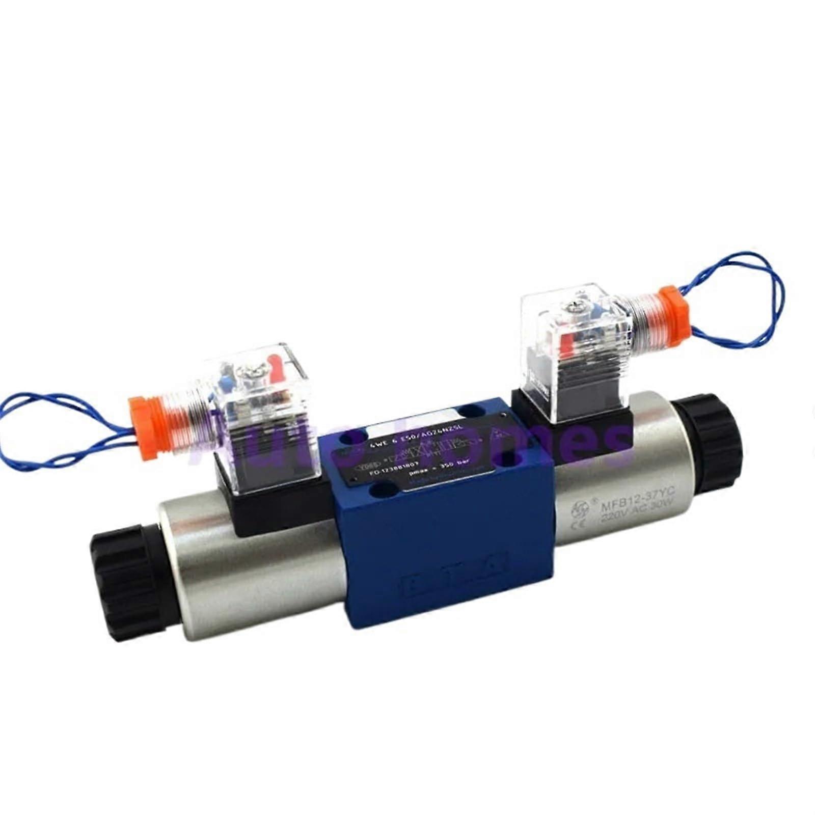 Hydraulic Electromagnetic Reversing Valve 4WE6 Series 4WE6E/4WE6G Directional Valve, 24V Solenoid, 4WE6D Spare Parts