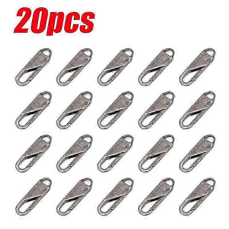 40pc Zipper Slider Puller Instant Zipper Repair Bag Replacement Of ...