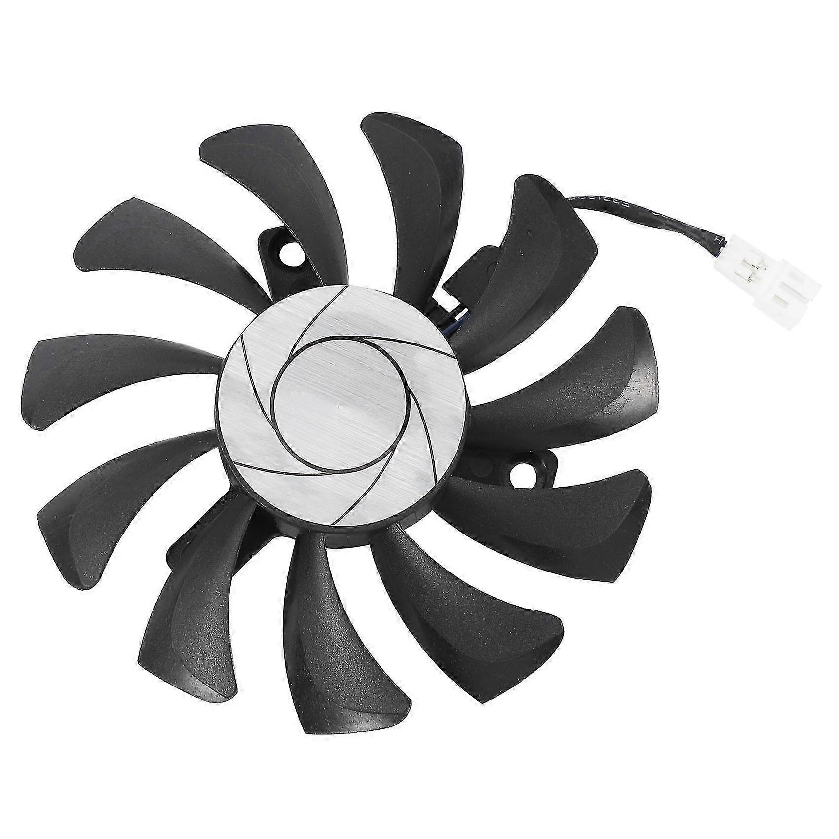 HA8010H12F-Z 75MM 2Pin GTX1050Ti GPU Cooler DUAL Fan for (1Pcs)