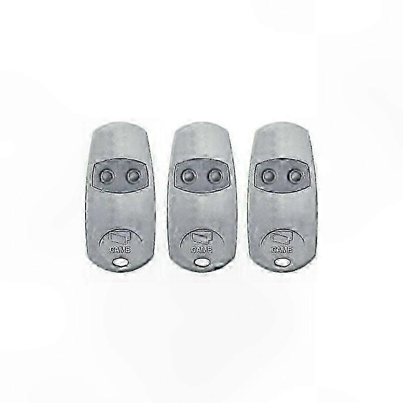 Remote Control Set of 3, Fixed Code 433.92 MHz Frequency for Gates and Garage Openers