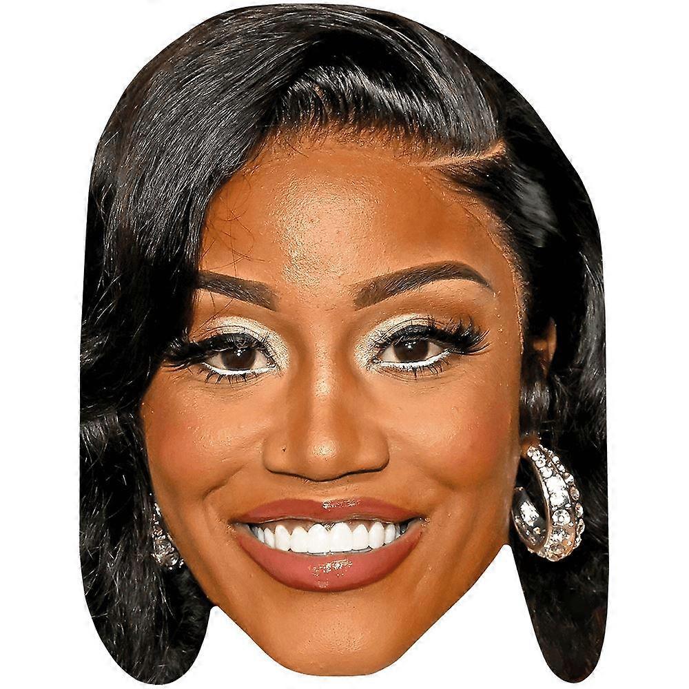 Jzapal Jackson (Smile) Celebrity Mask, Flat Card Face