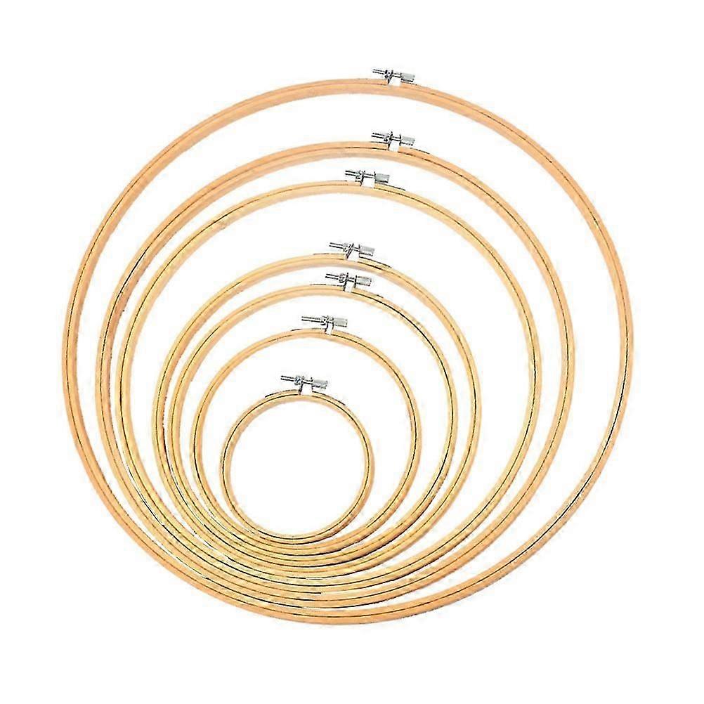 Mini Embroidery Hoops, Commemorative Value Bamboo Frames for Hand-made