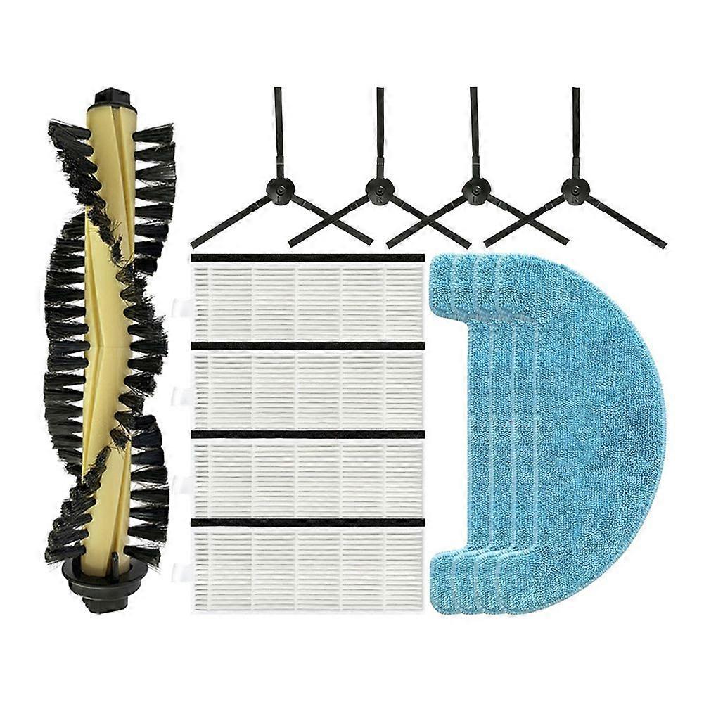 13 Pcs for NR15 Self Emptying Robot Vacuum Main Side Brush Rag Filter Cleaner Parts Replacement