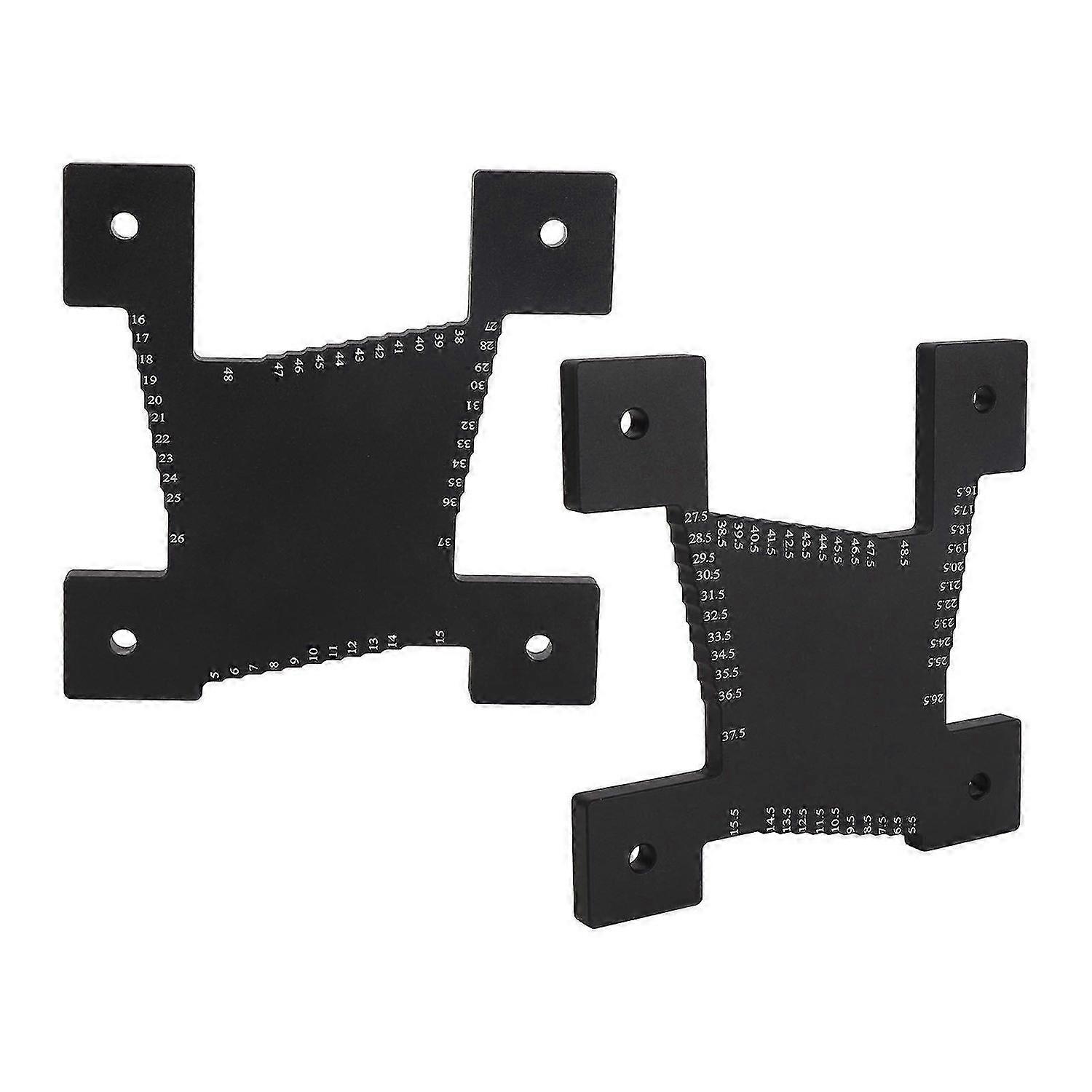 2025 أحدث طراز 2 قطعة مقياس الارتفاع سبائك الألومنيوم مقياس متري عمق القطع