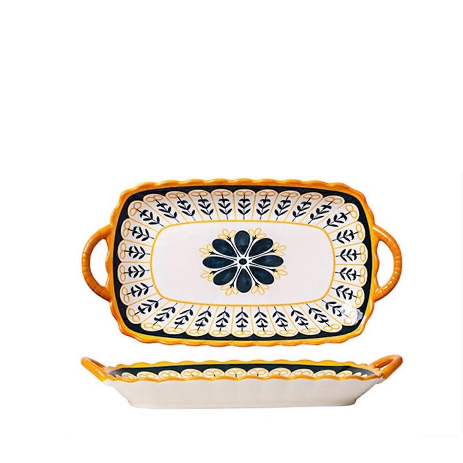 Ceramic Plate Dinnerware Set Breakfast Plate Dessert Plate Salad Plate Tableware