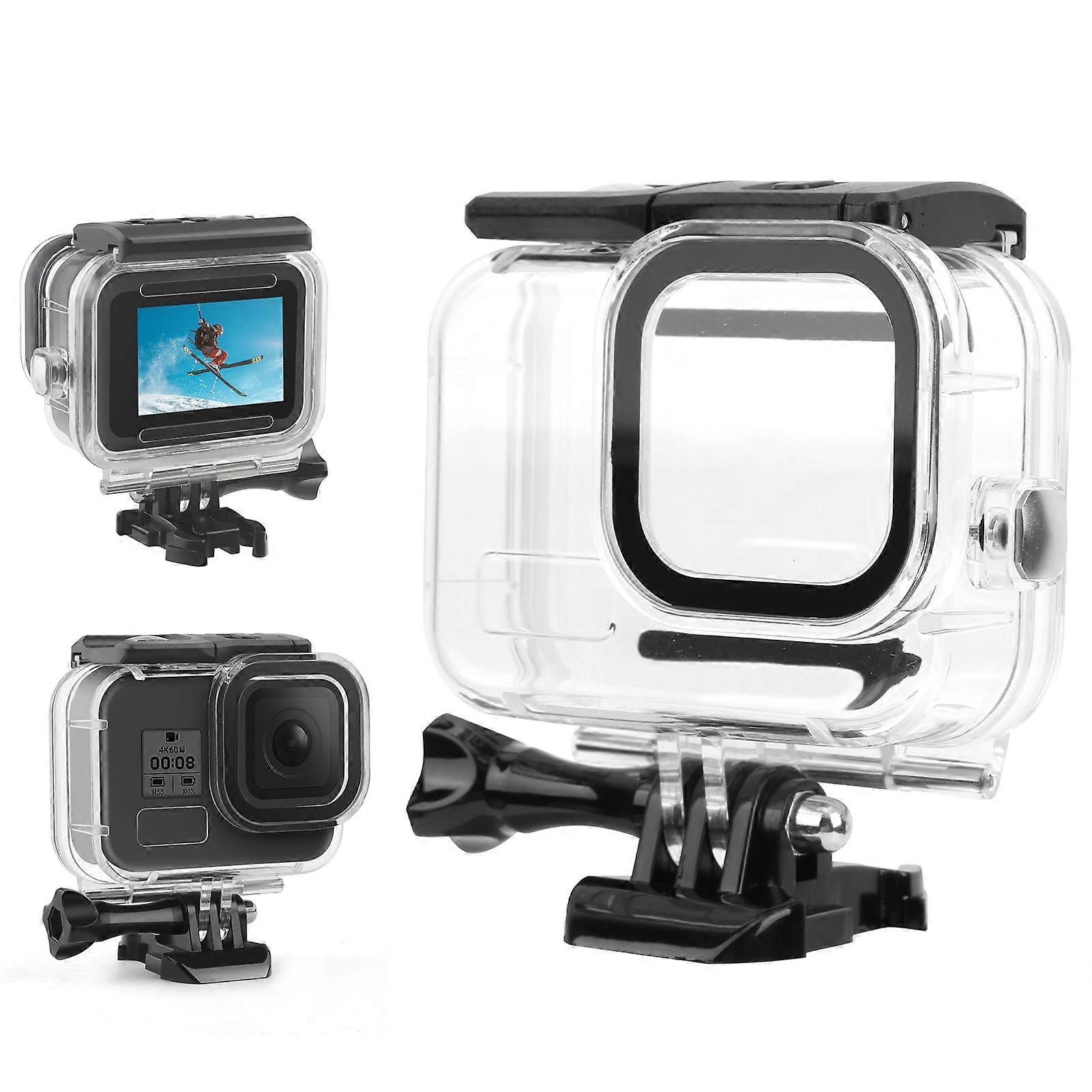 60M Waterproof Camera Diving Case Cover Protective Housing Cover Shell for Gopro Hero8