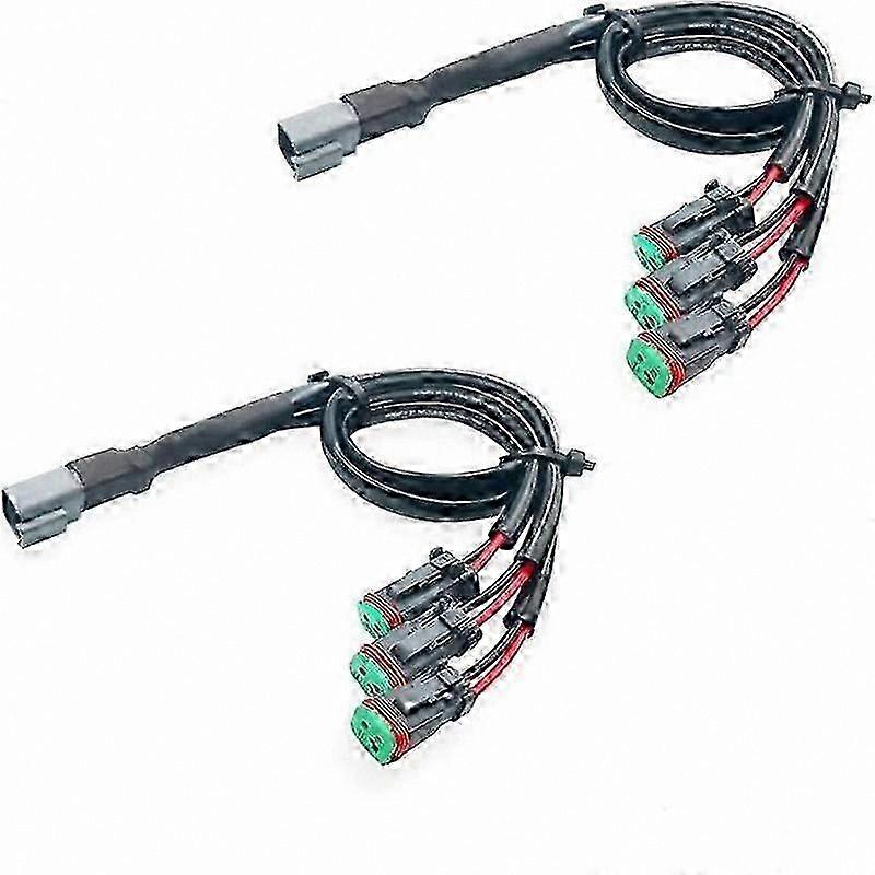 2-Lead 3-in-1 Connector for LED Lighting Systems