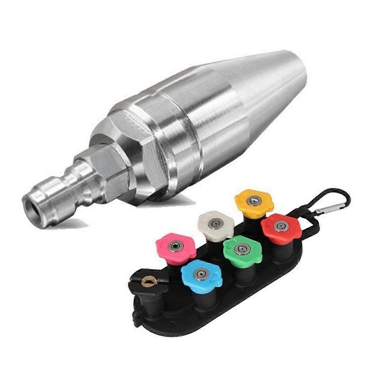 Turbo Nozzle for Pressure Washer Rotating for Hot and Cold Water