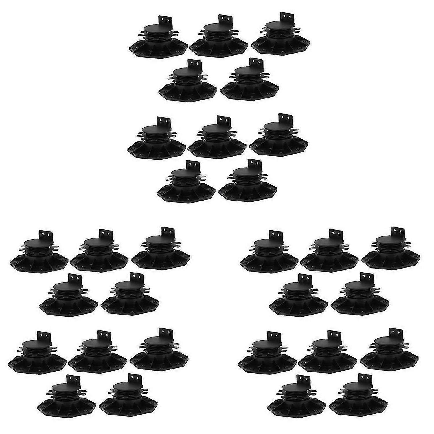10Pack Adjustable Deck Support Pedestal Deck Foundation Base Support