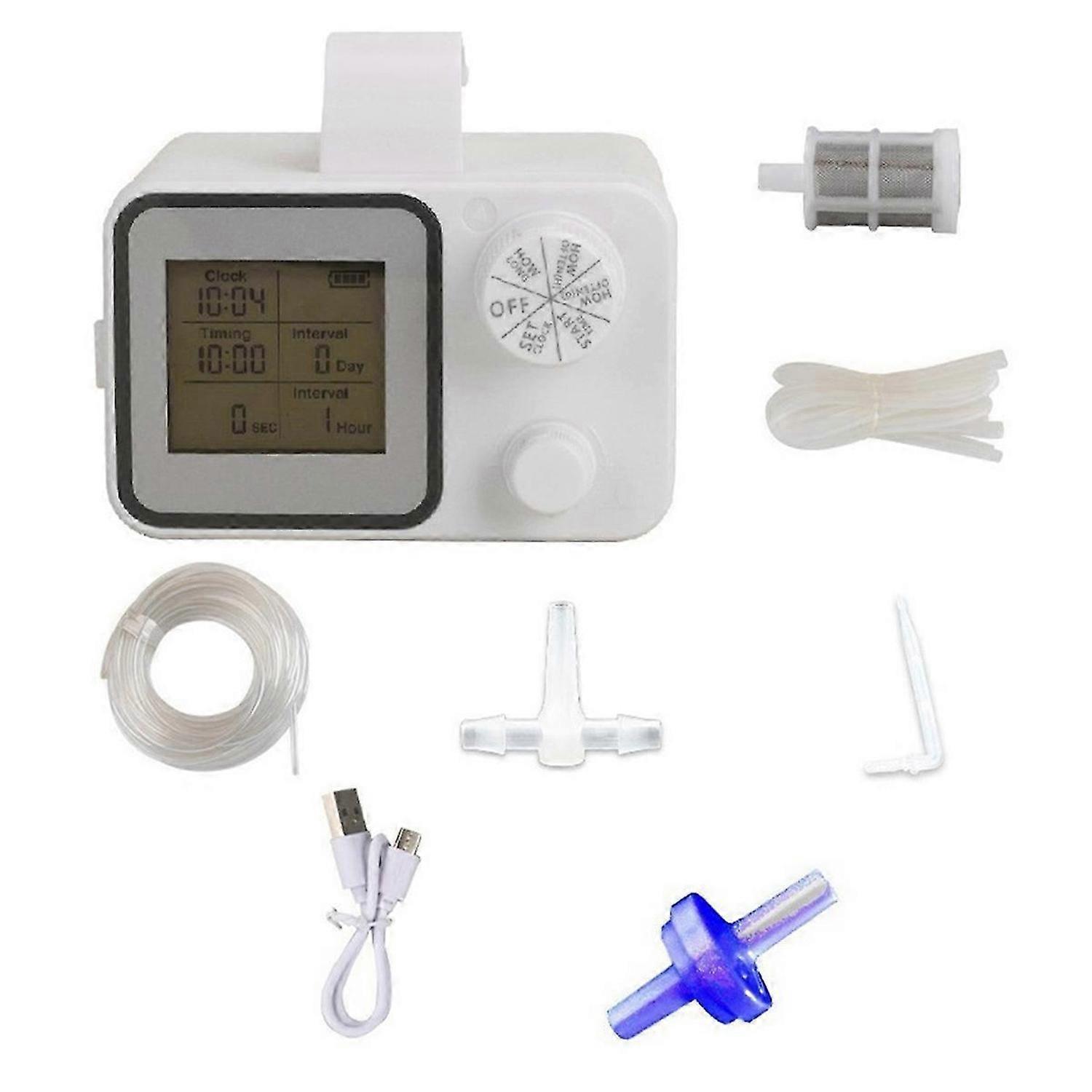 Smart Automatic Watering System with Drop Automatic Drip Irrigation Kit with Customize Schedule Water