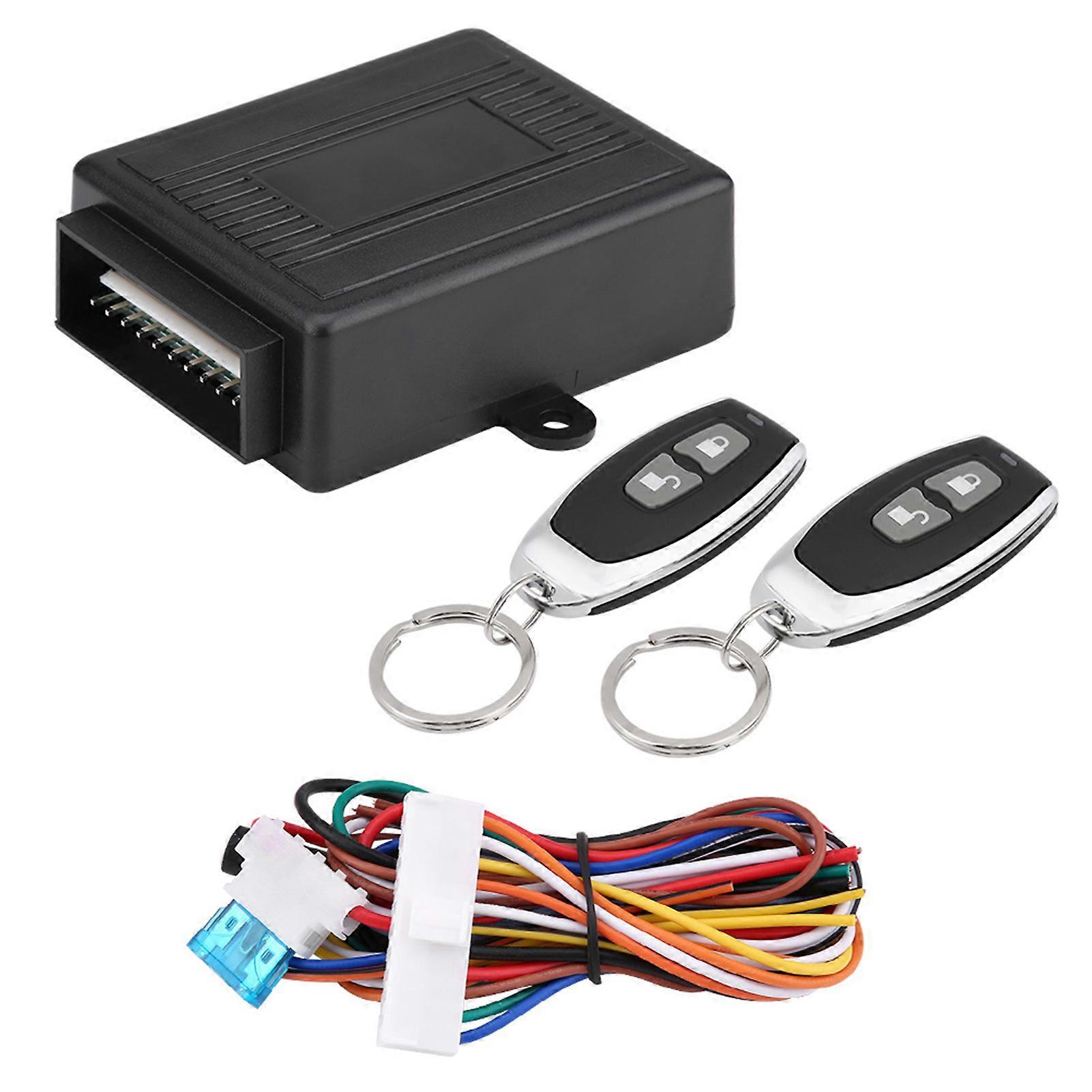 Universal Car Door Central Locking Remote Control Kit
