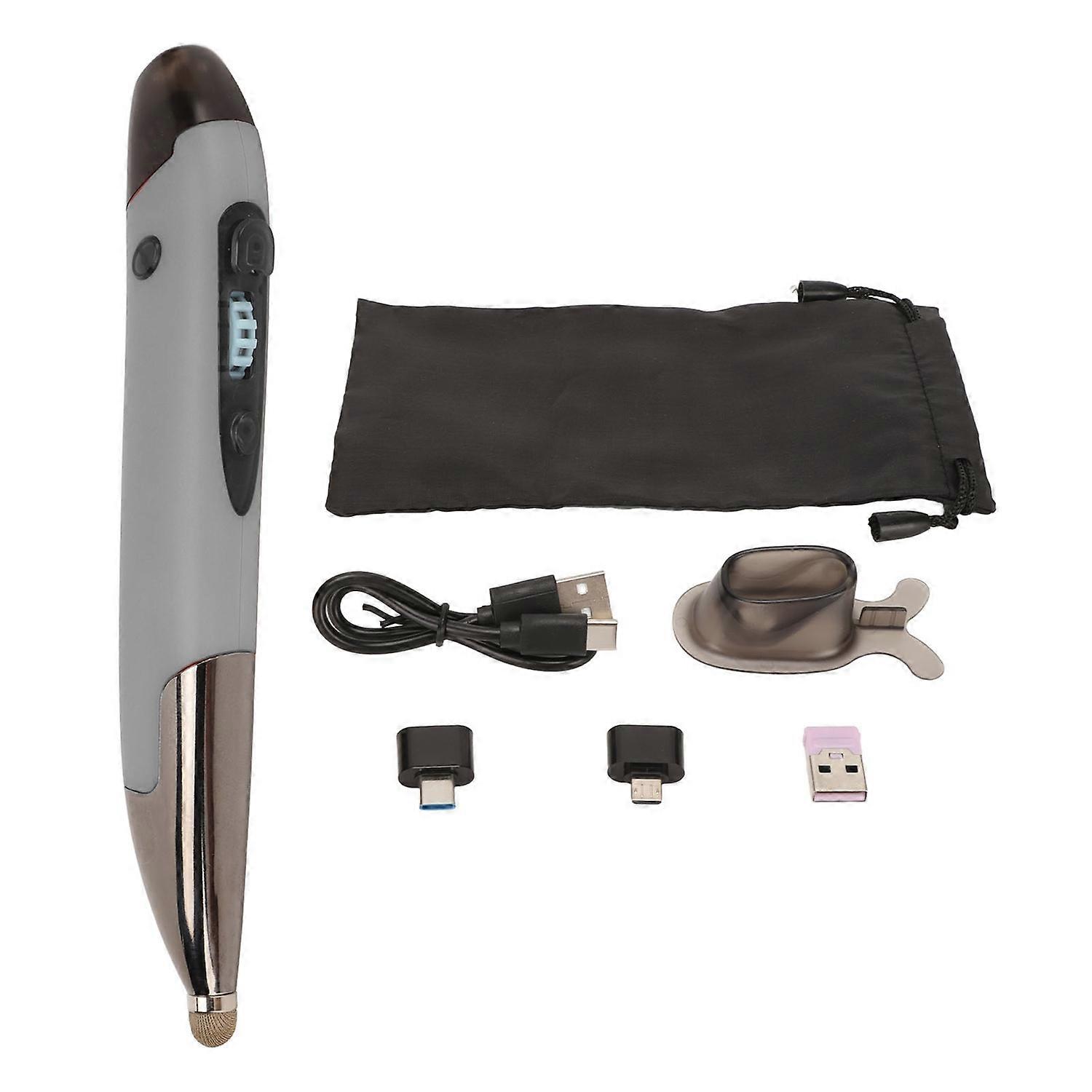 Feature:
1. Easy To Use: Wireless pen mouse, handwriting type operation, convenient and fast operati