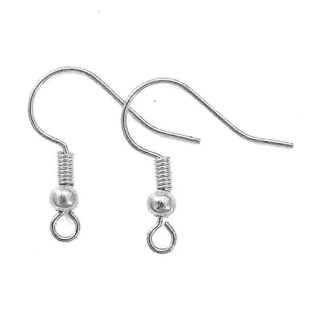 Ear hook for earring 100 pcs Silver