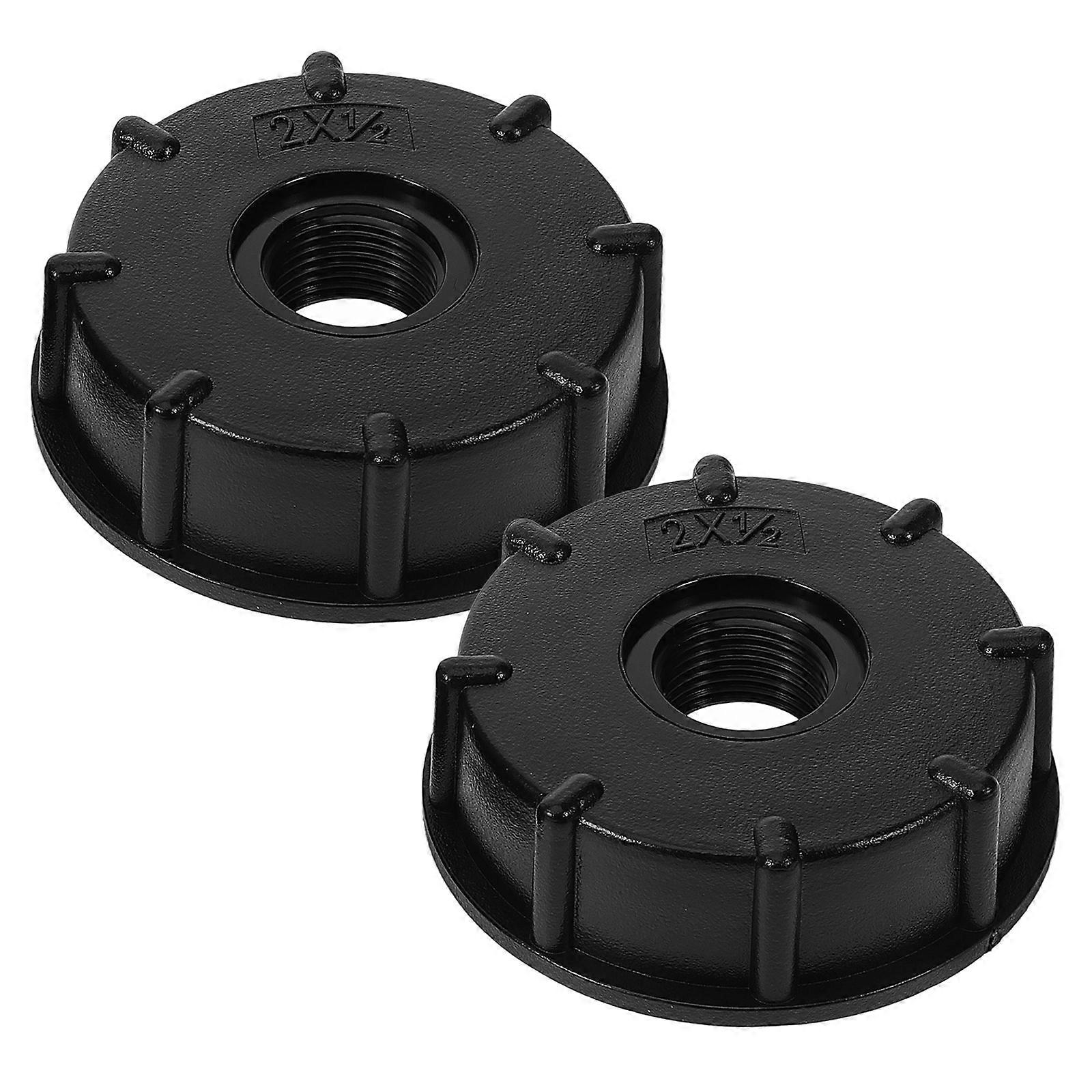 2Pcs Plastic Ibc Tank Connector for Water Liquid Transfer Adapter