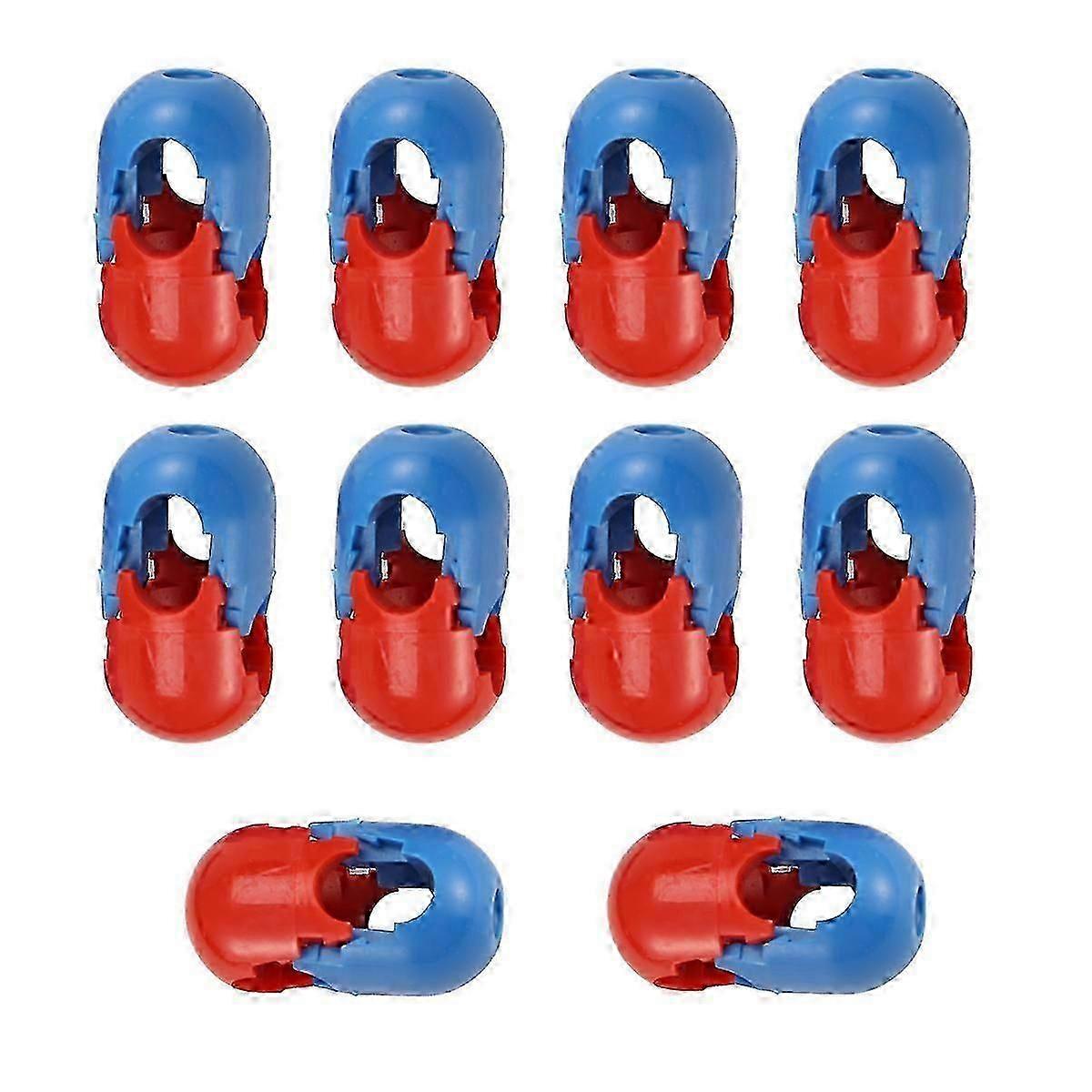 20Pcs Climbing Rope Net Plastic Connector Net Buckle Climbing Accessories compatible with Outdoor Swing Climbing