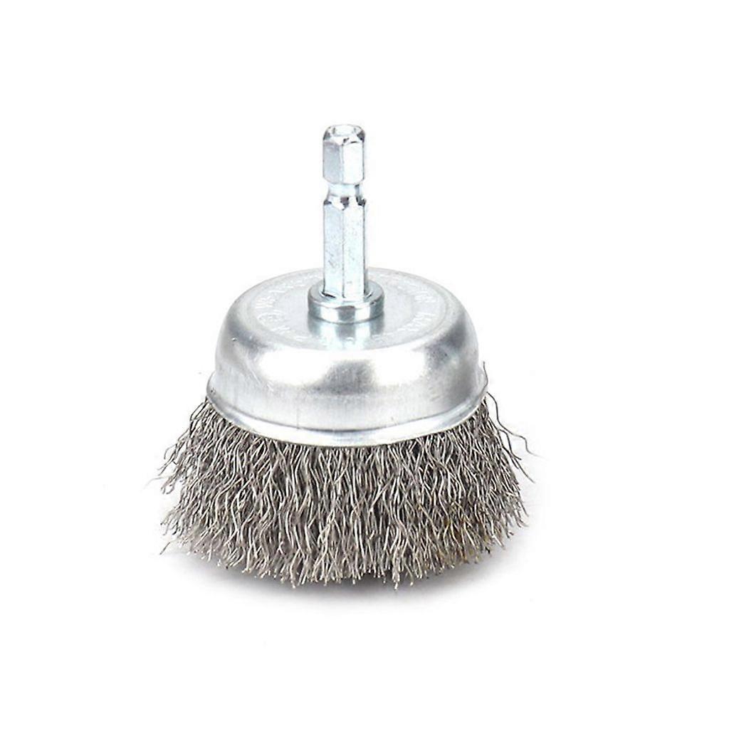 Wire brush for rust removal and polishing