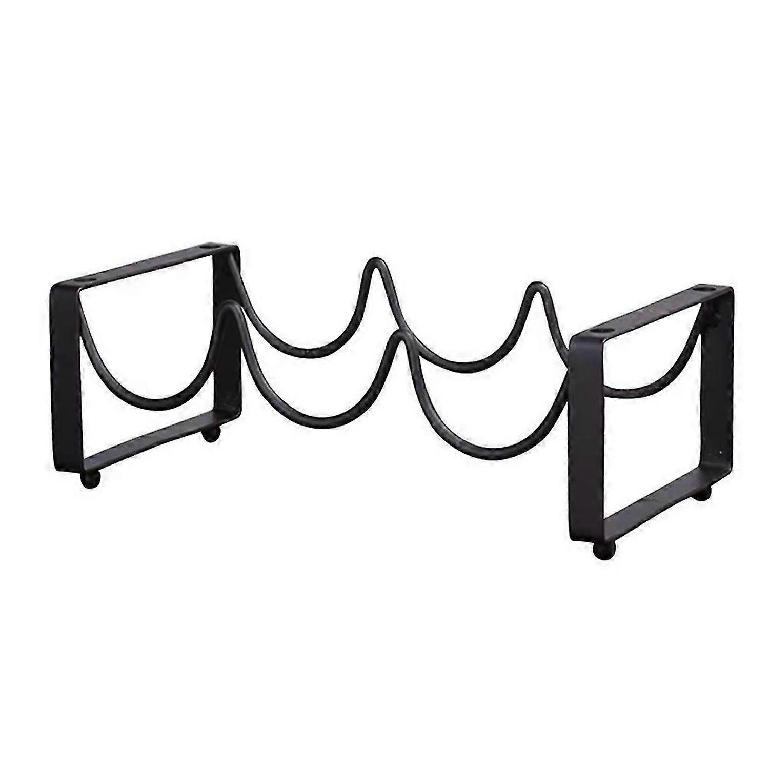 Wave Shaped Wine Display Stand Wine Bottle Display Rack