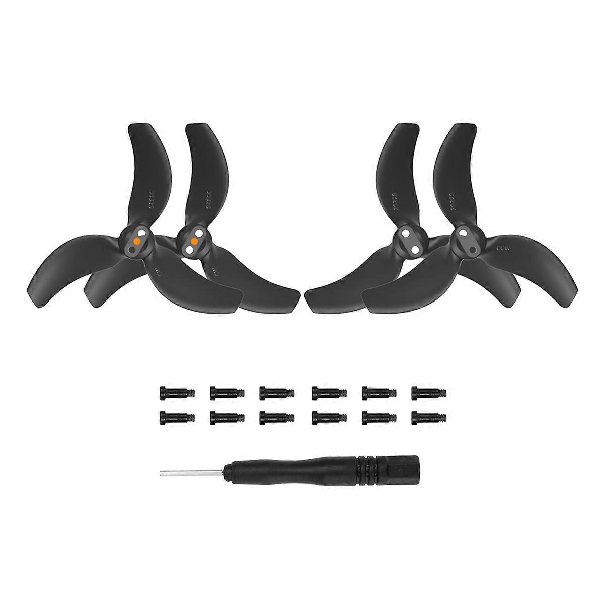 2 Pair of Propeller Blades For Avata 2 Propeller 3032S Blades,Black