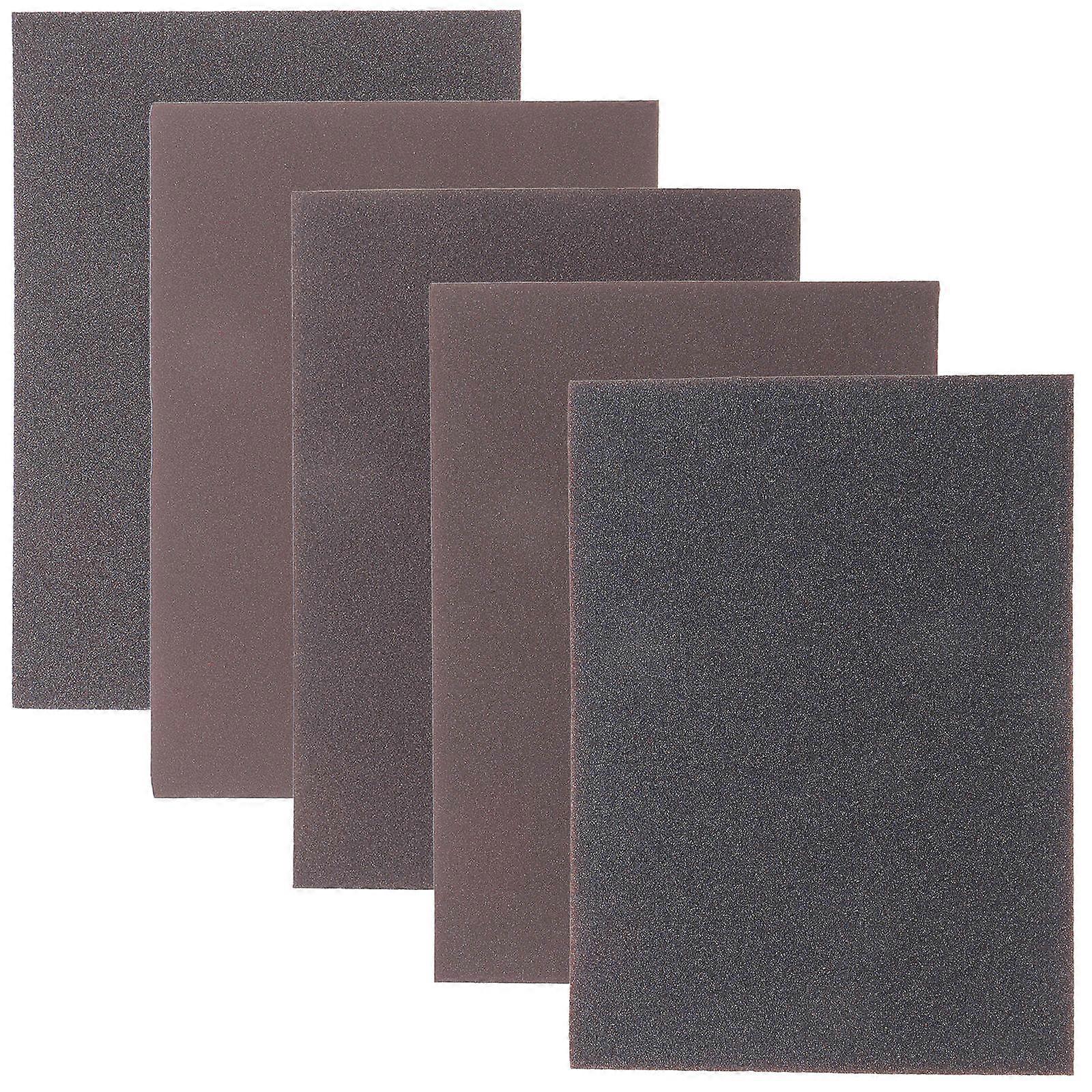 Sanding Sponges 100 Pcs for Model and Furniture Polishing Multi Purpose Wet and Dry Use 10X7.5X0.5CM High Efficiency Reusable