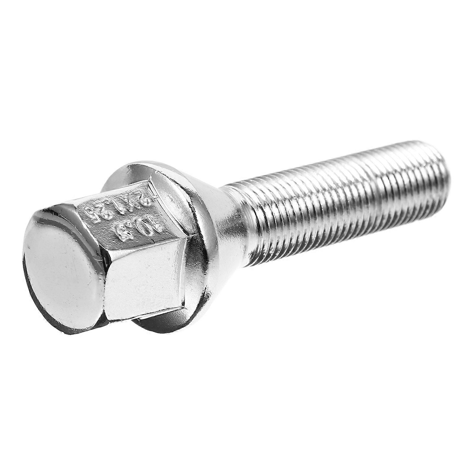 3Pcs Replacement Wheel Lug Bolt Hexagonal Design For Automotive Tire Fastening Sturdy Carbon Steel
