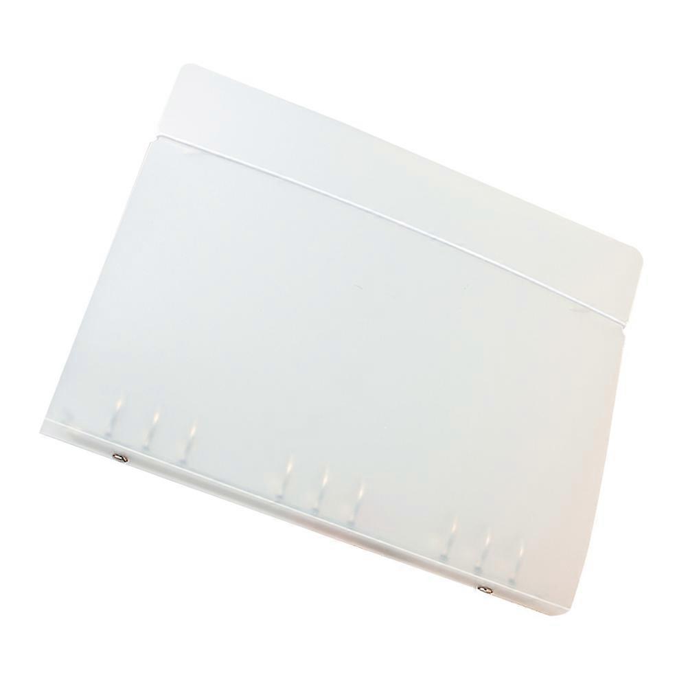 Cover Protector Plastic Round Ring Binder File Folder 4Pcs for Document Storage