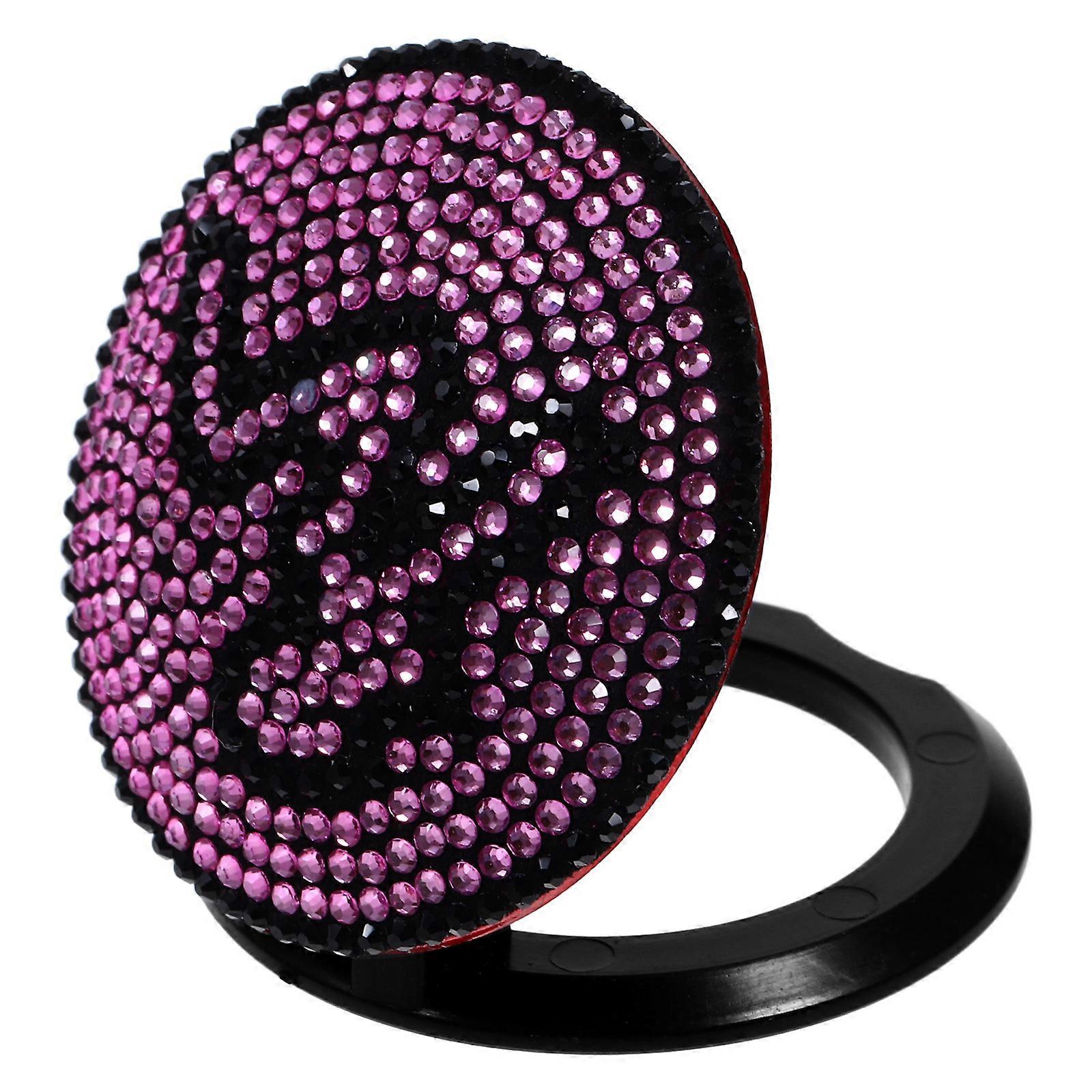 Push Button Cover For Engine Starter Decoration Round Pink Abs Protects 1Pcs